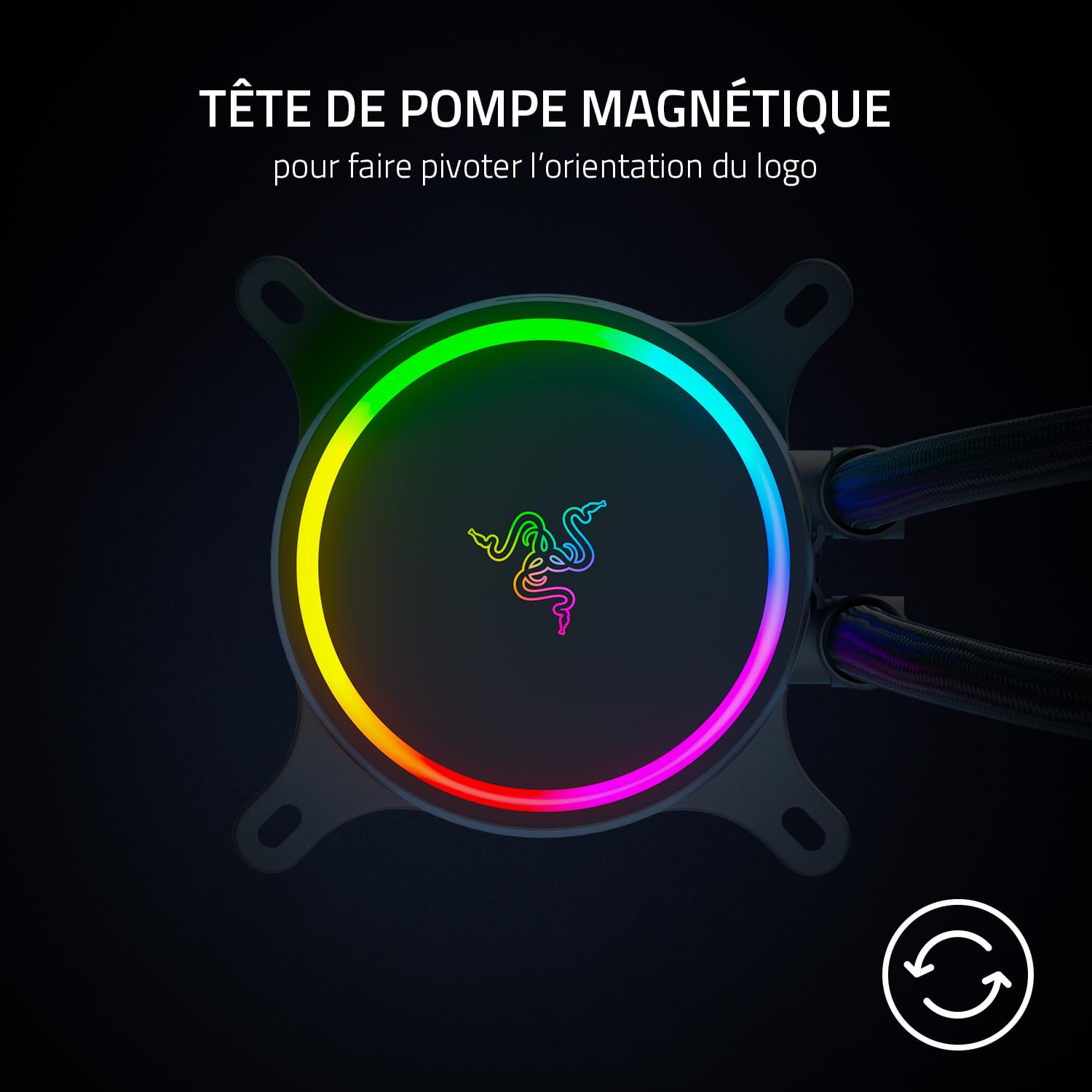 razer-hanbo-chroma-refroidisseur-liquide-aio-360mm-argb image 5