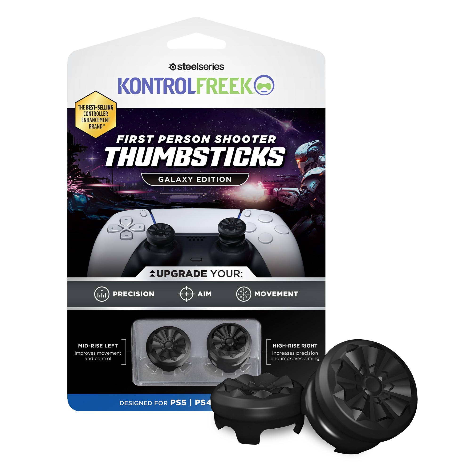 kontrolfreek-fps-freek-galaxy-black-grips-manette-ps5-ps4-noir image 1