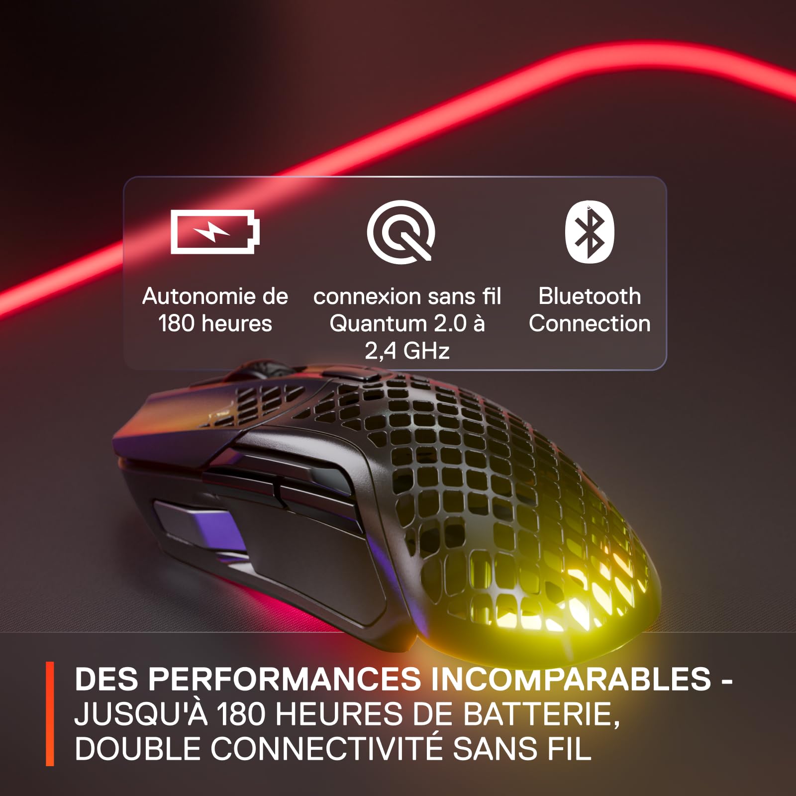 steelseries-aerox-5-wireless-souris-gaming-ultra-l-g-re-74g-rgb-18k-dpi-9-bouton image 6