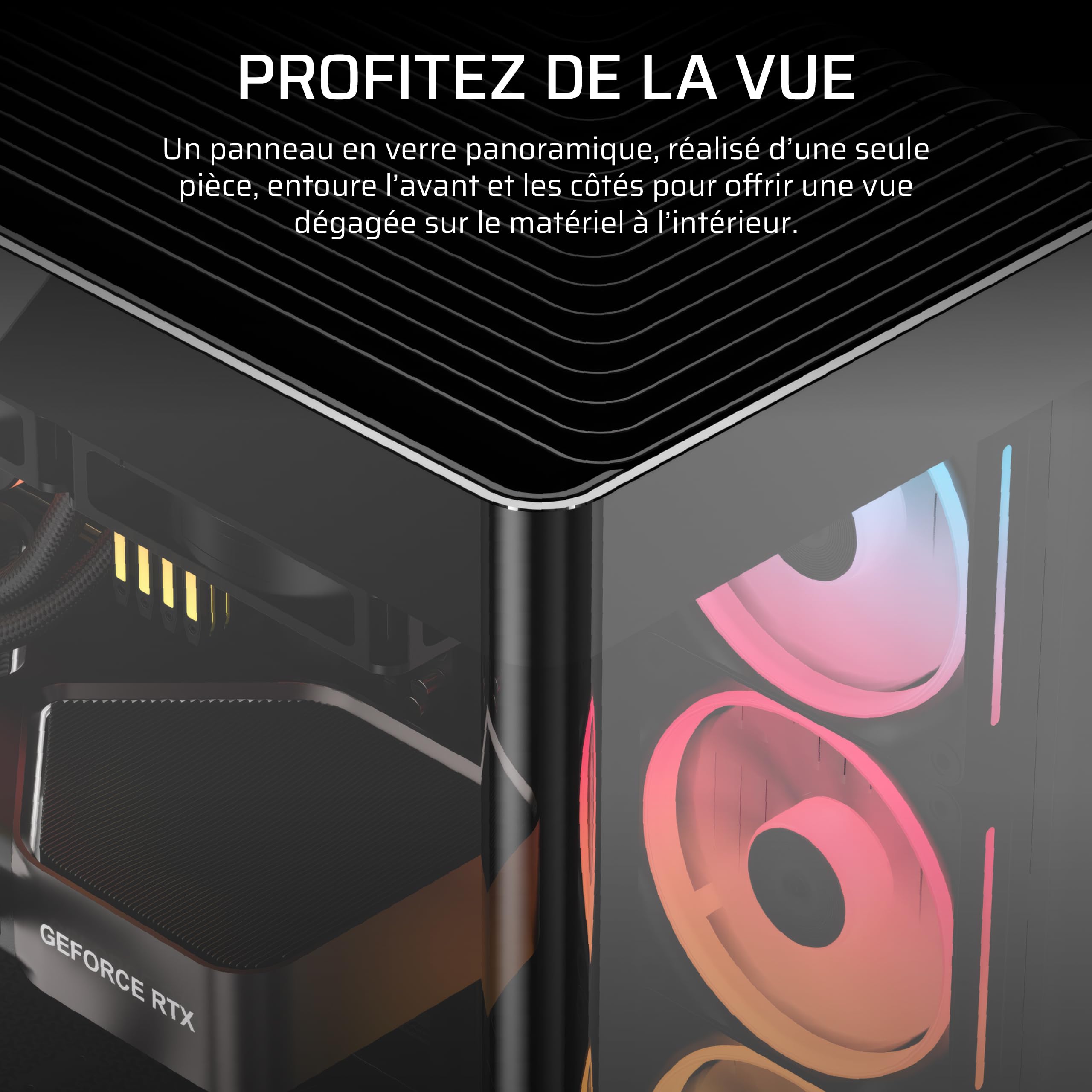 corsair-frame-4500x-lx-r-rgb-link-bo-tier-moyen-tour-verre-panoramique-3x-lx120- image 3