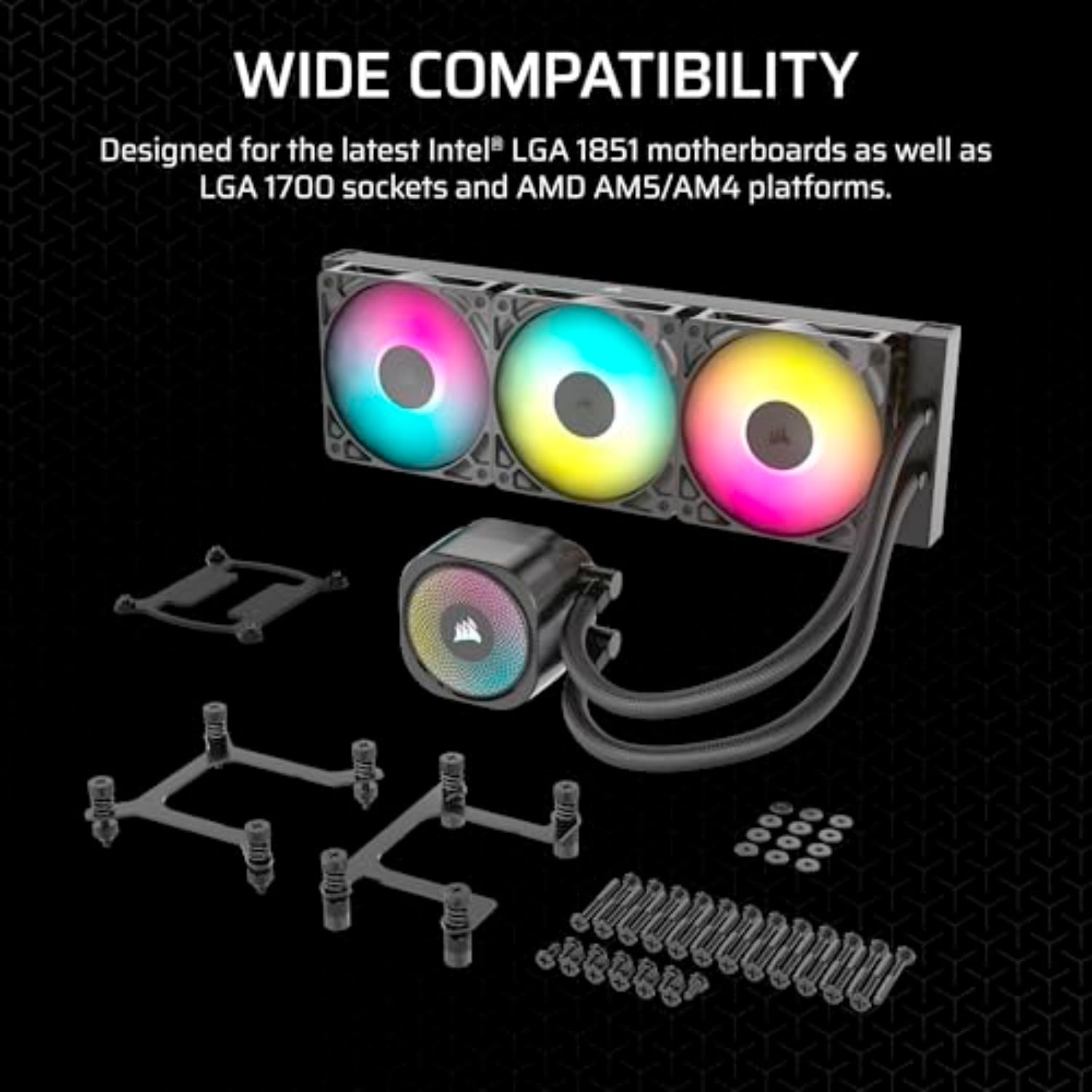 corsair-nautilus-360-rs-argb-refroidisseur-liquide-cpu-360mm-noir image 7