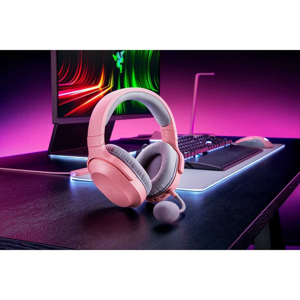 razer-barracuda-x-rose-quartz-casque-gaming-sans-fil-usb-c-250g-40mm-20h image 2