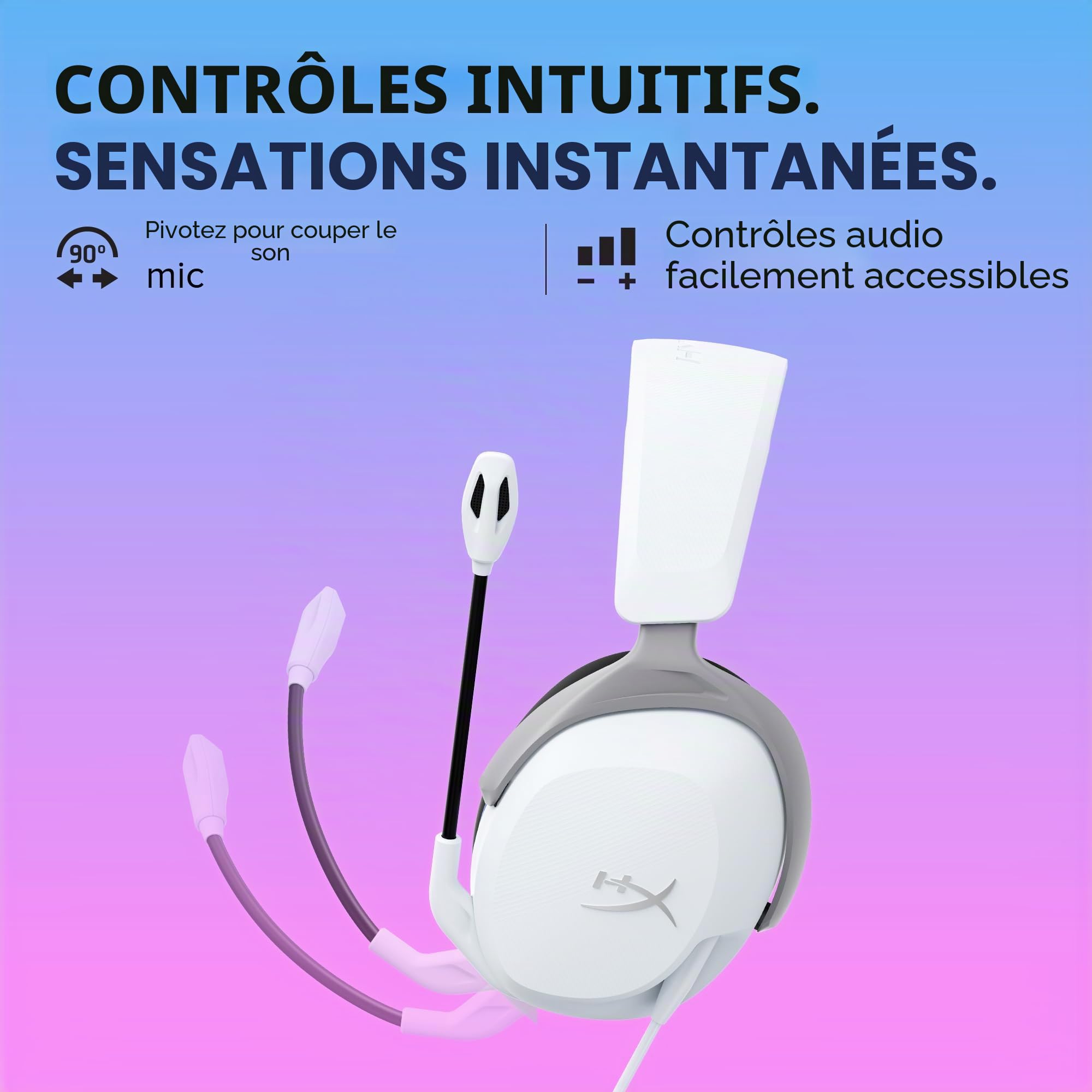 hyperx-cloud-stinger-2-core-playstation-casque-gaming-filaire-blanc image 4