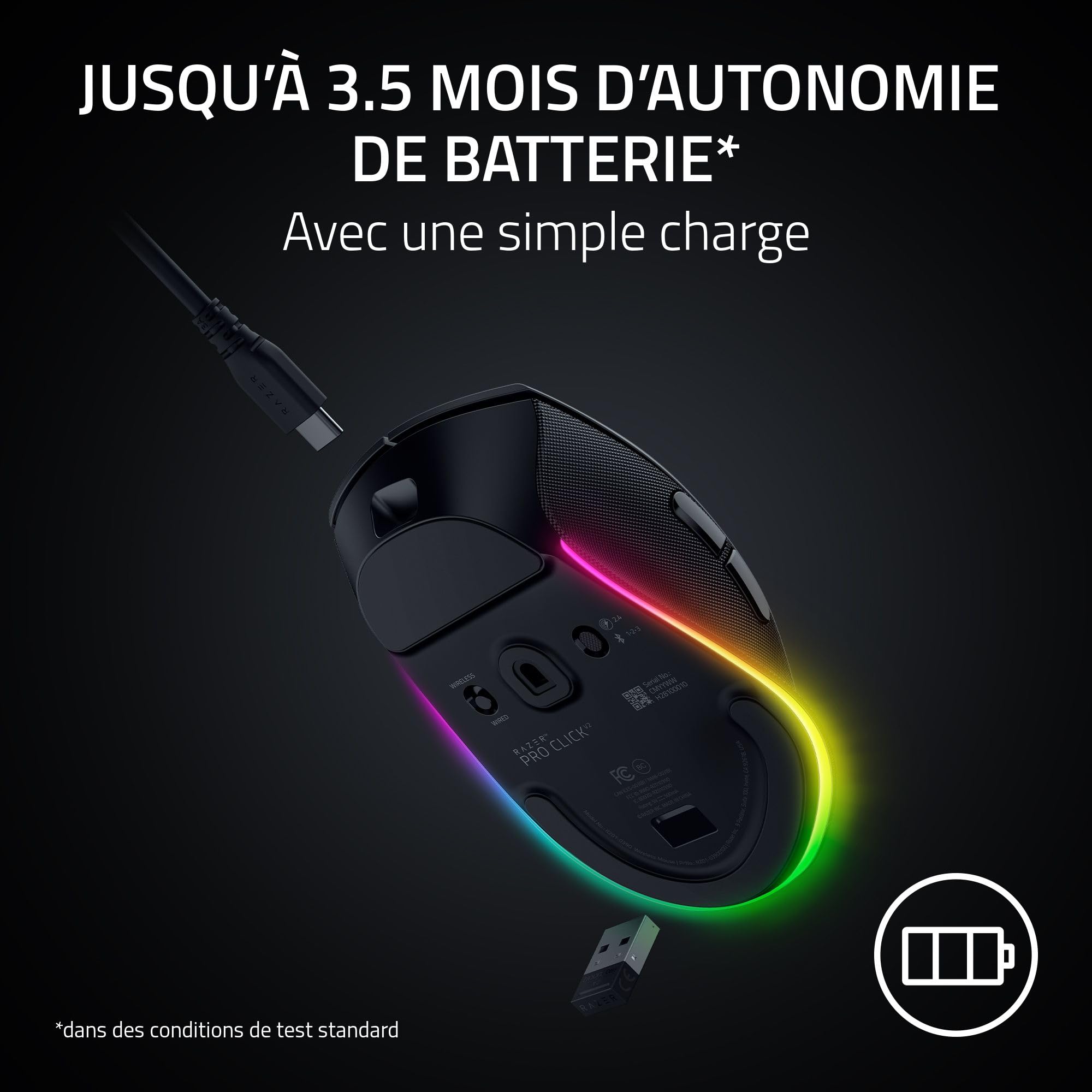 razer-pro-click-v2-souris-ergonomique-sans-fil-30k-dpi-chroma-noir image 4