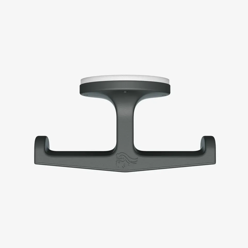 glorious-trident-headset-holder-support-double-casque-et-vr-sous-bureau image 1