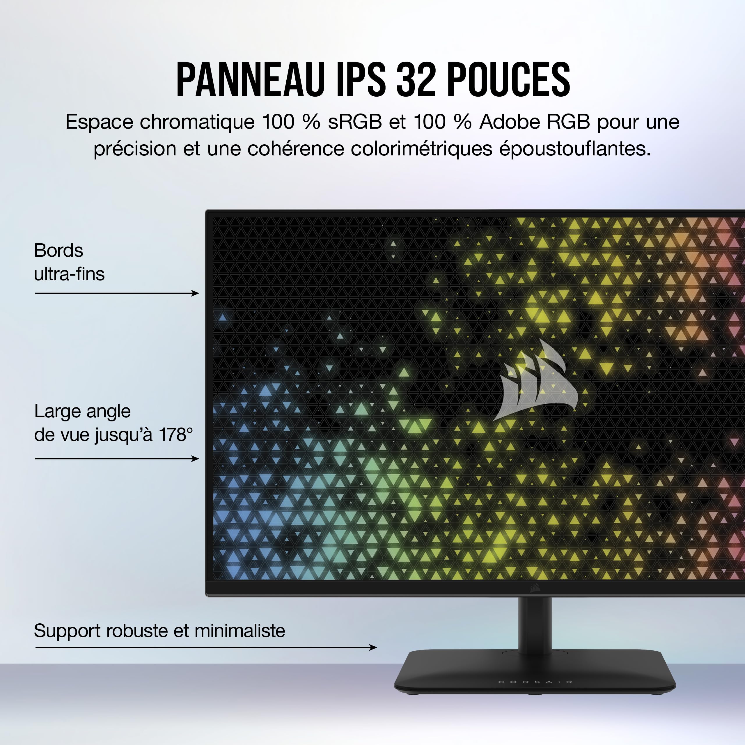 corsair-xeneon-315qhd165-moniteur-de-jeu-ips-31-5-pouces-2560-x-1440-qhd-165-hz- image 4