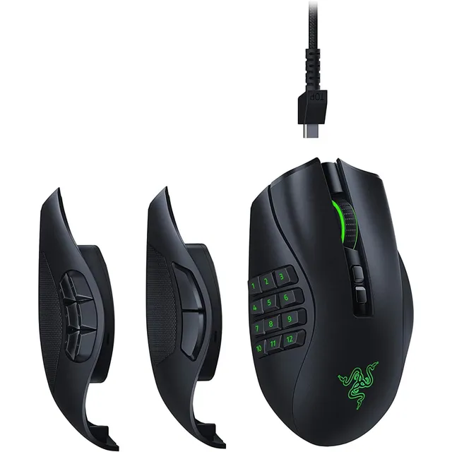 razer-naga-pro-noir-souris-gaming-sans-fil-modulaire-19-1-boutons image 1