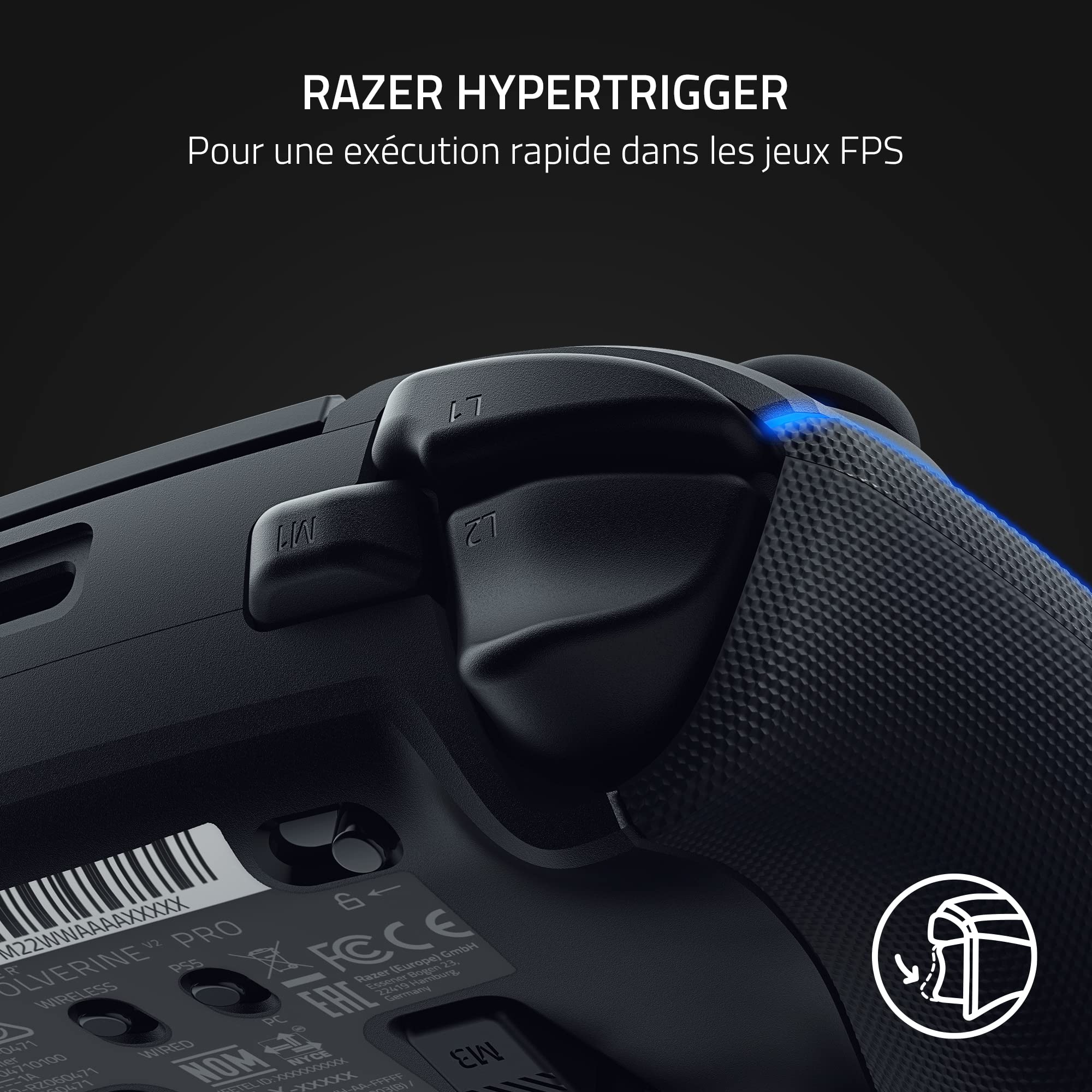 razer-wolverine-v2-pro-manette-sans-fil-ps5-pc-noir image 6