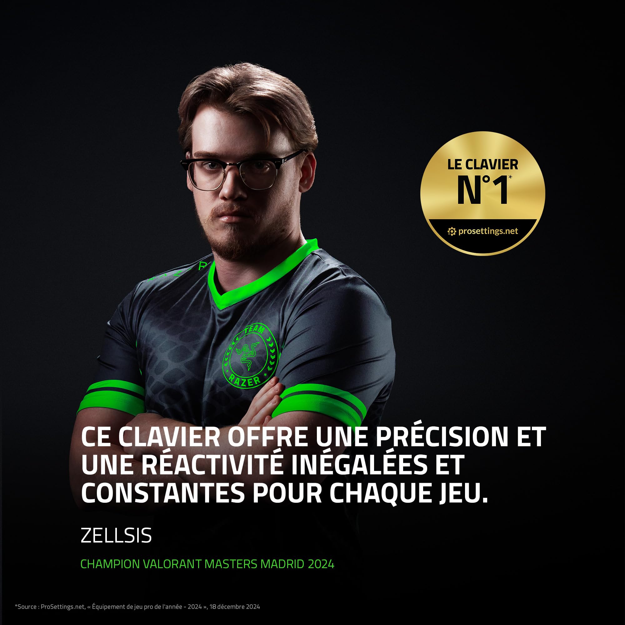 razer-huntsman-v3-pro-clavier-gamer-optique-analogique-azerty image 2