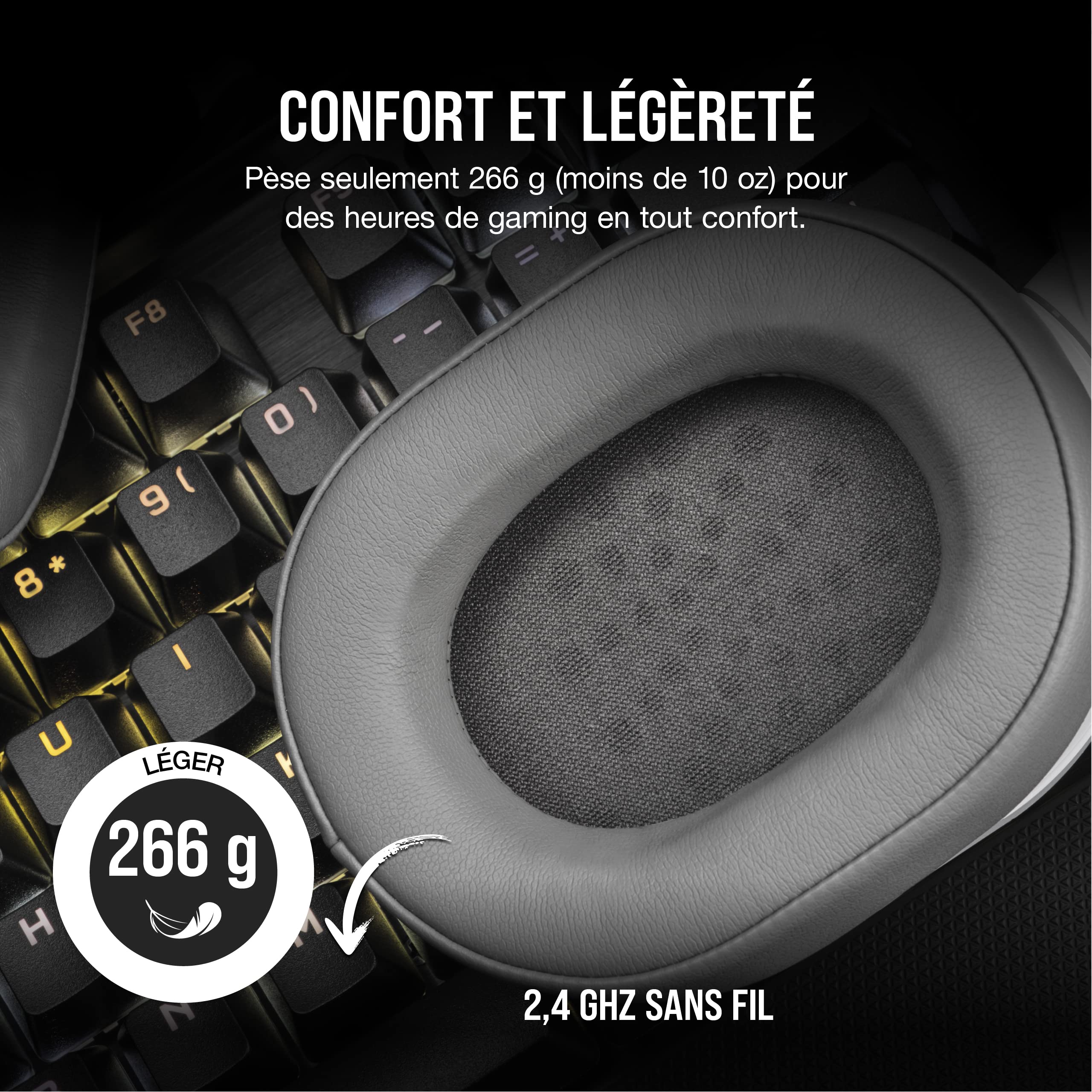 corsair-hs55-wireless-blanc-casque-gaming-7-1-sans-fil image 4