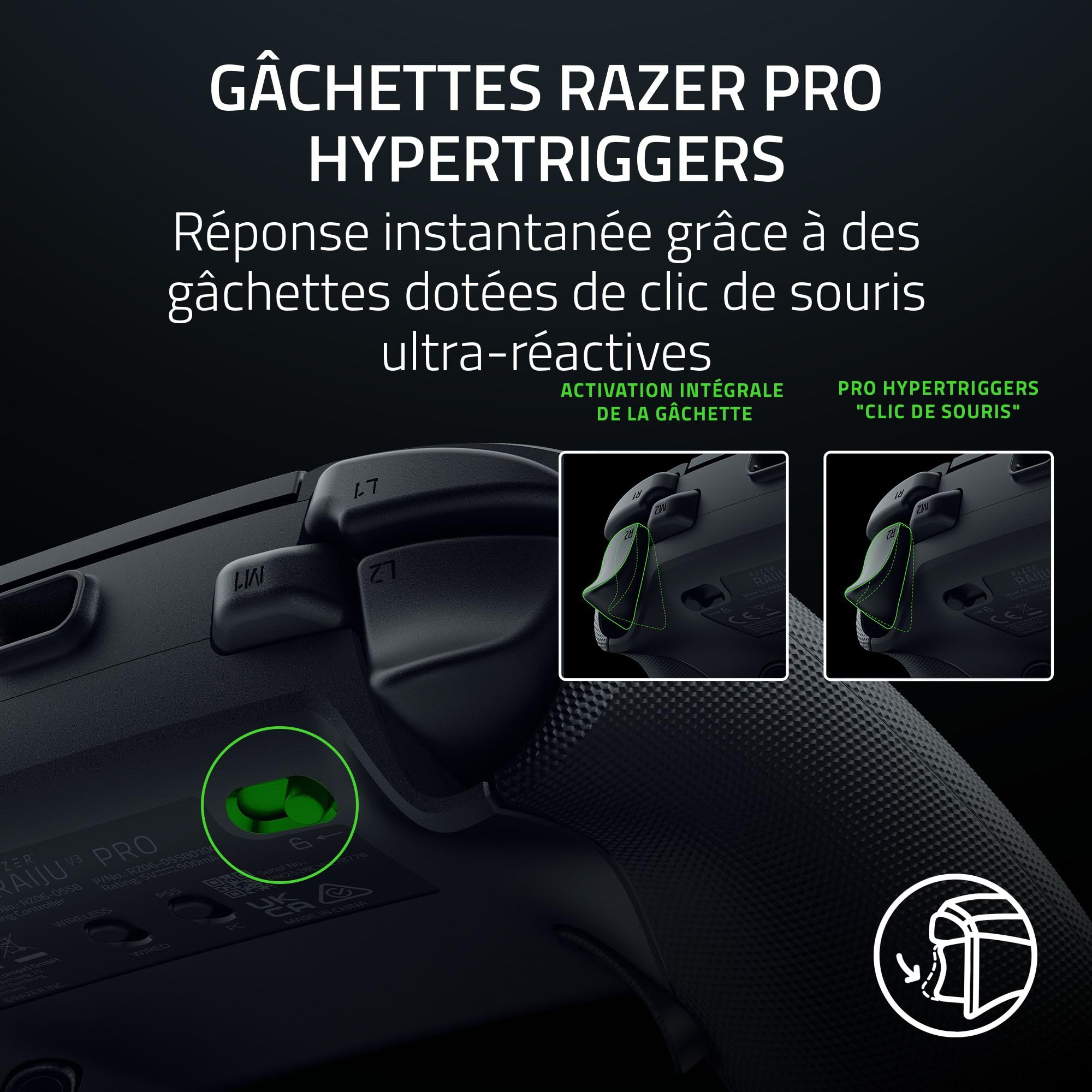 razer-raiju-v3-pro-manette-sans-fil-e-sport-ps5-et-pc-noir image 6