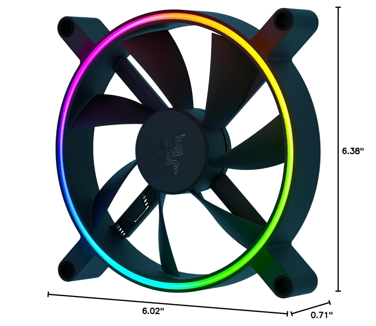 razer-kunai-chroma-140mm-ventilateur-pc-argb-hydraulique-pwm image 7