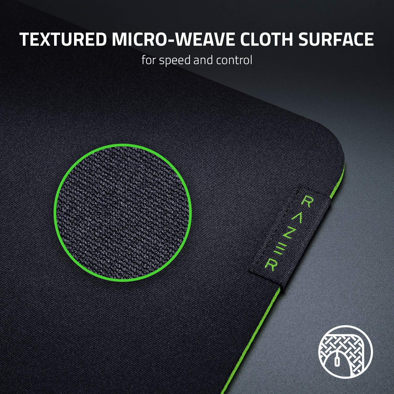 razer-gigantus-v2-large-tapis-de-souris-gaming-souple-450-x-400-x-3-mm-noir image 2