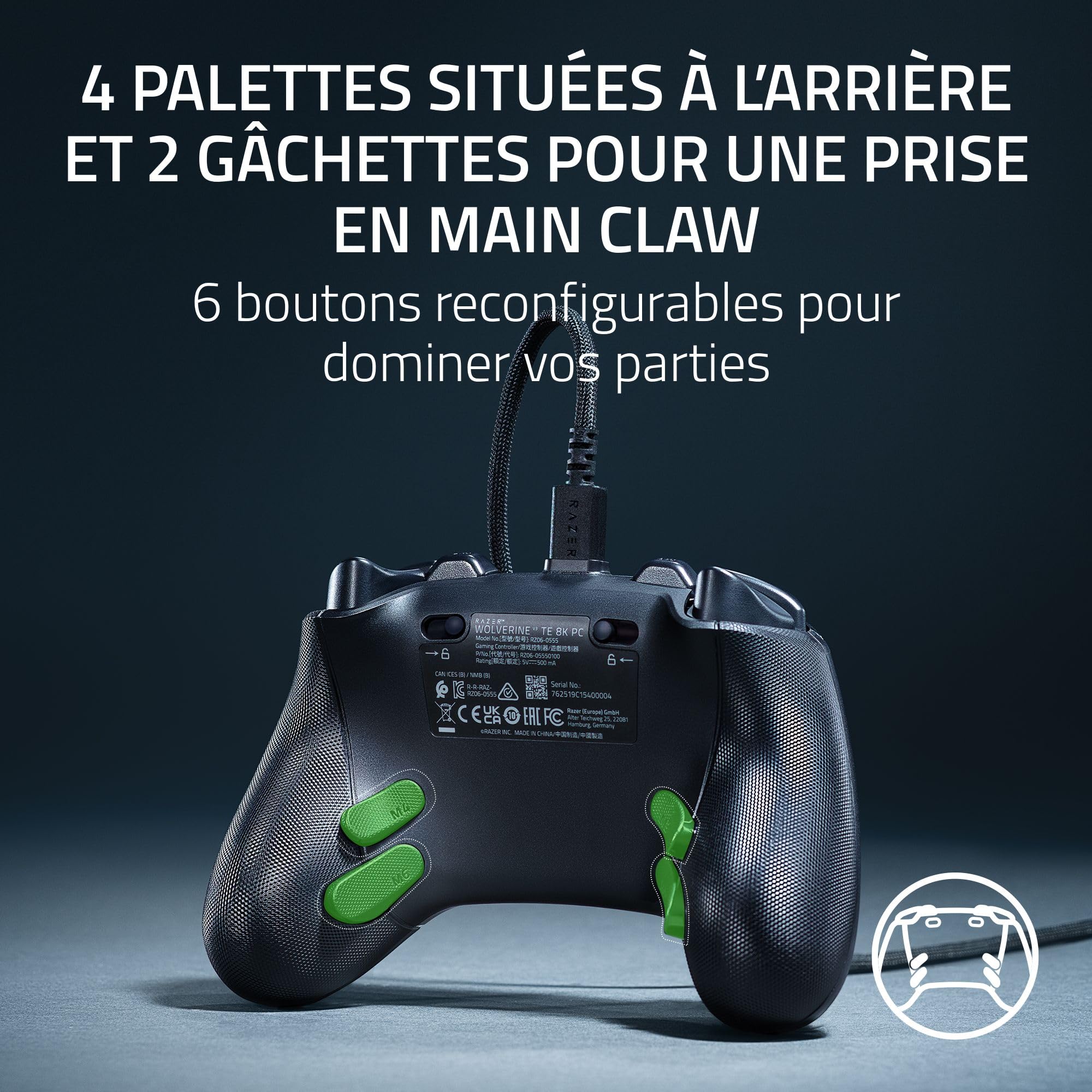razer-wolverine-v3-tournament-edition-8k-pc-manette-esport-filaire-noir image 5