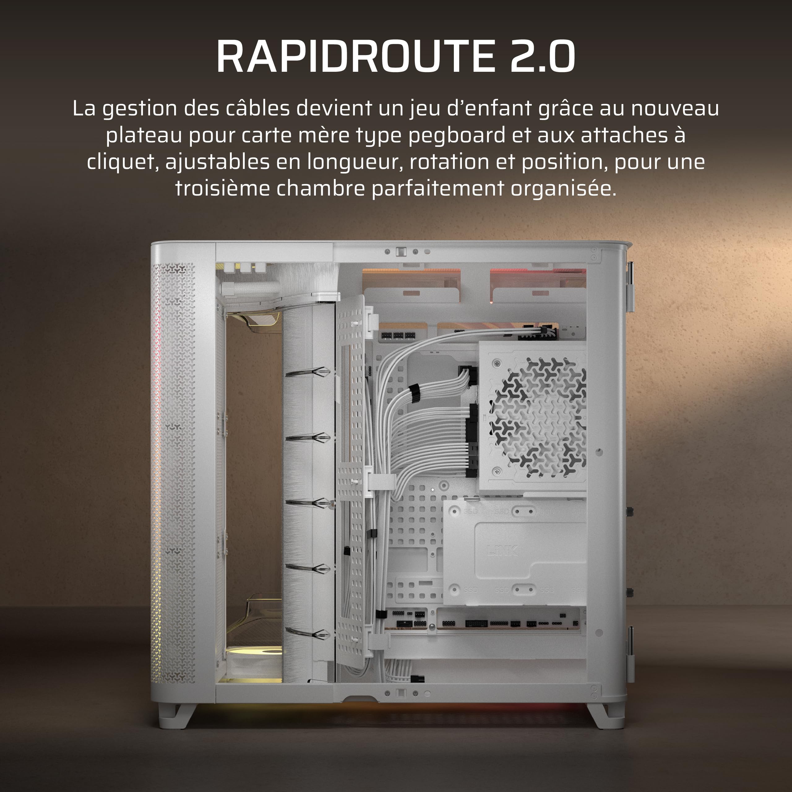 corsair-air-5400-rs-r-argb-bo-tier-pc-triple-chambre-moyen-tour-blanc image 8