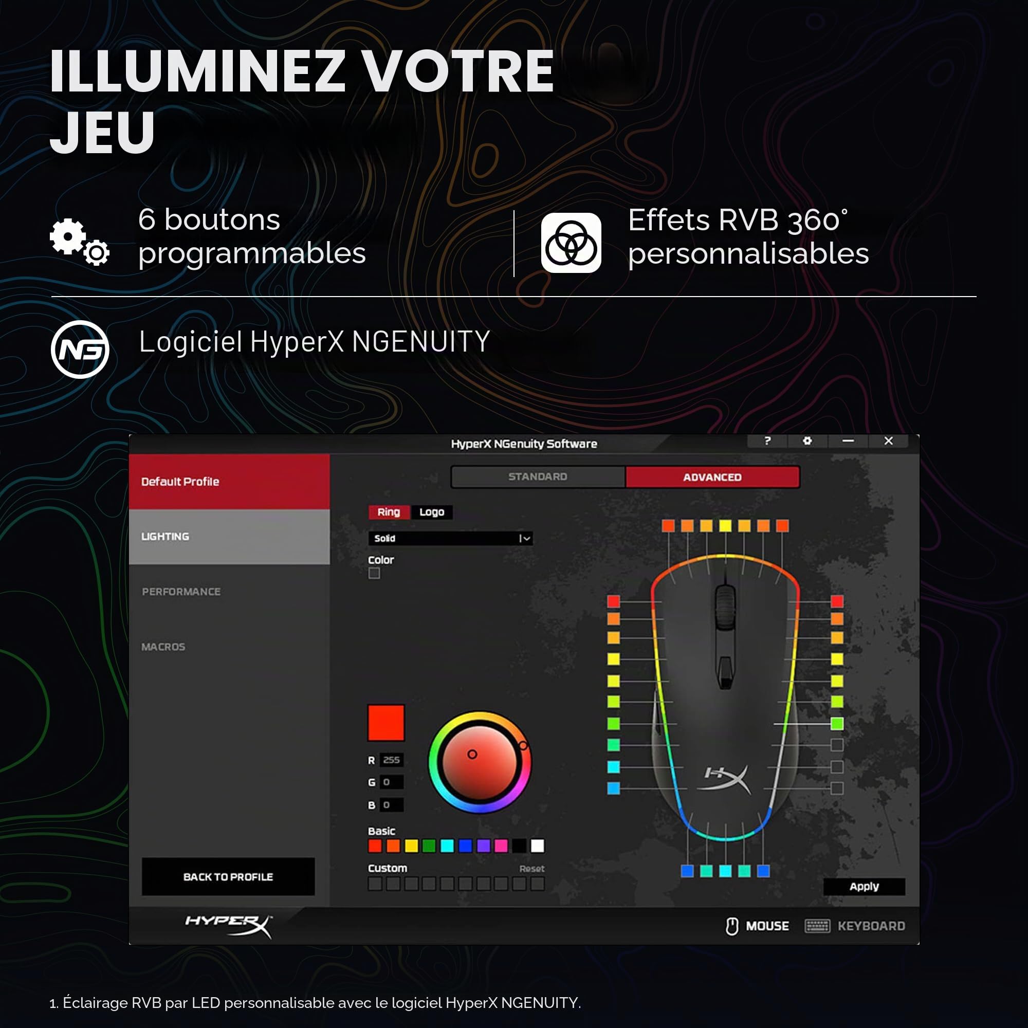 hyperx-pulsefire-surge-souris-de-jeu-rgb-16000-dpi image 5