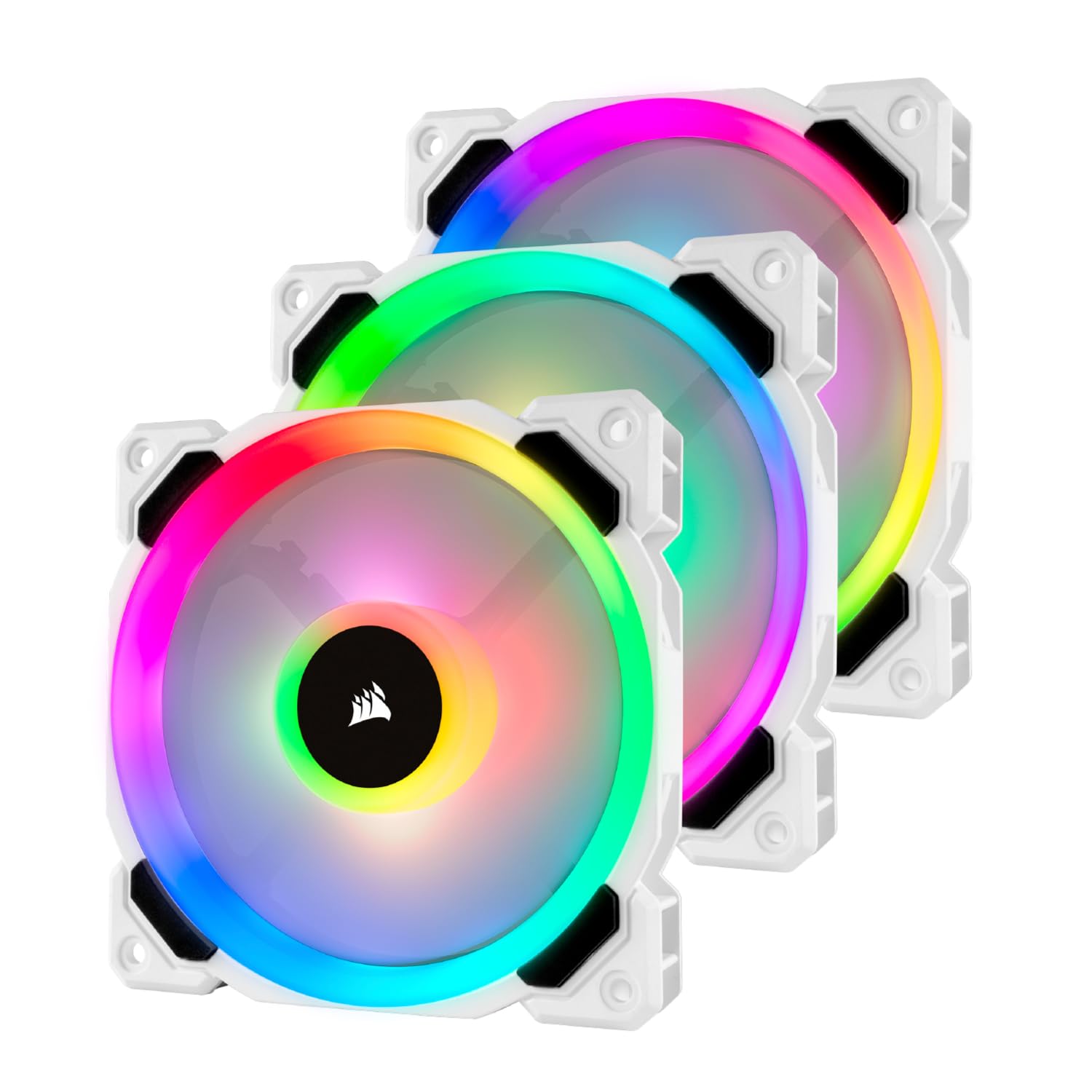 corsair-ll120-triple-pack-ventilateur-pc-120mm-rgb-dual-light-loop-lighting-node image 1