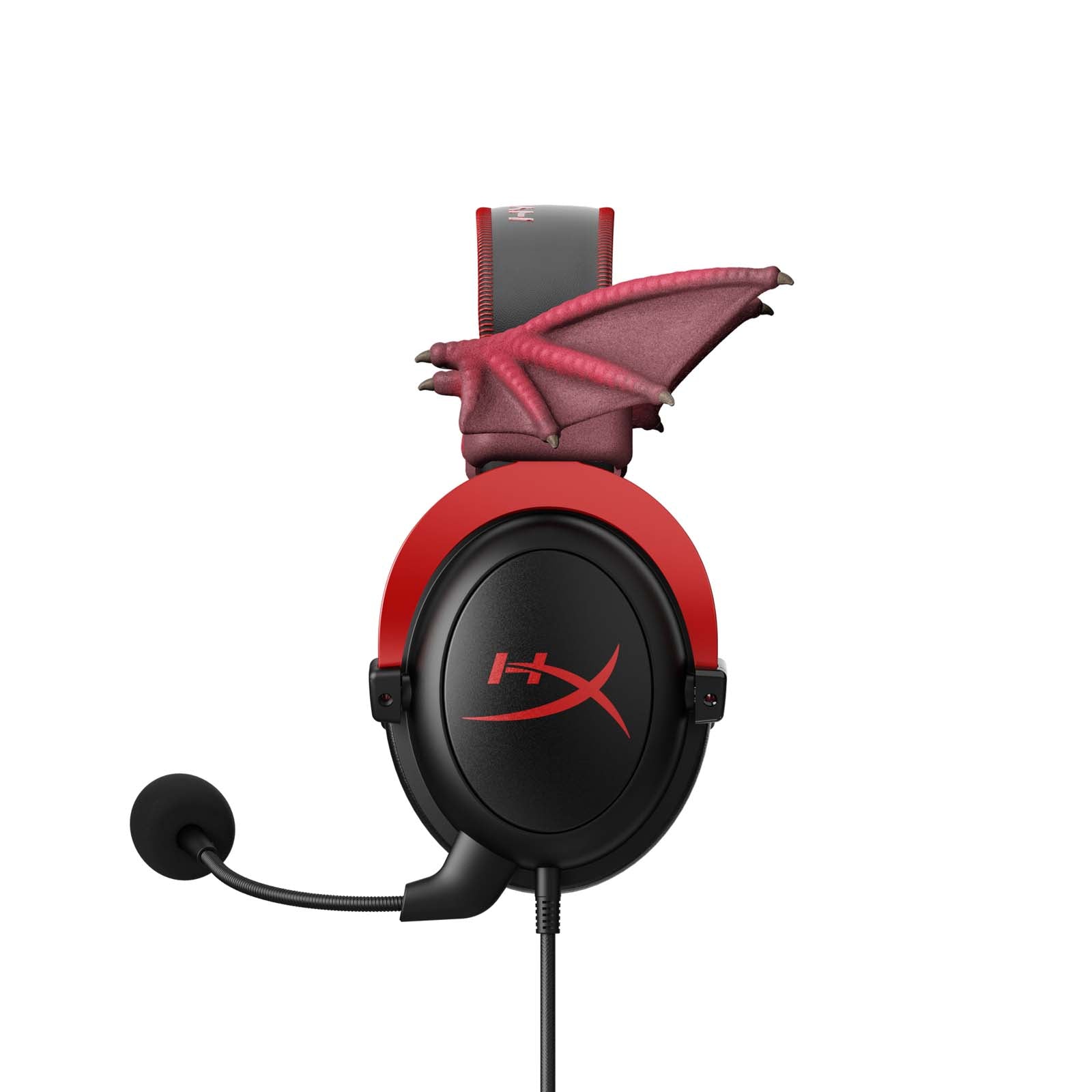 hyperx-hx3d-dragon-wings-rouge-accessoire-casque-gaming-headset-topper image 5
