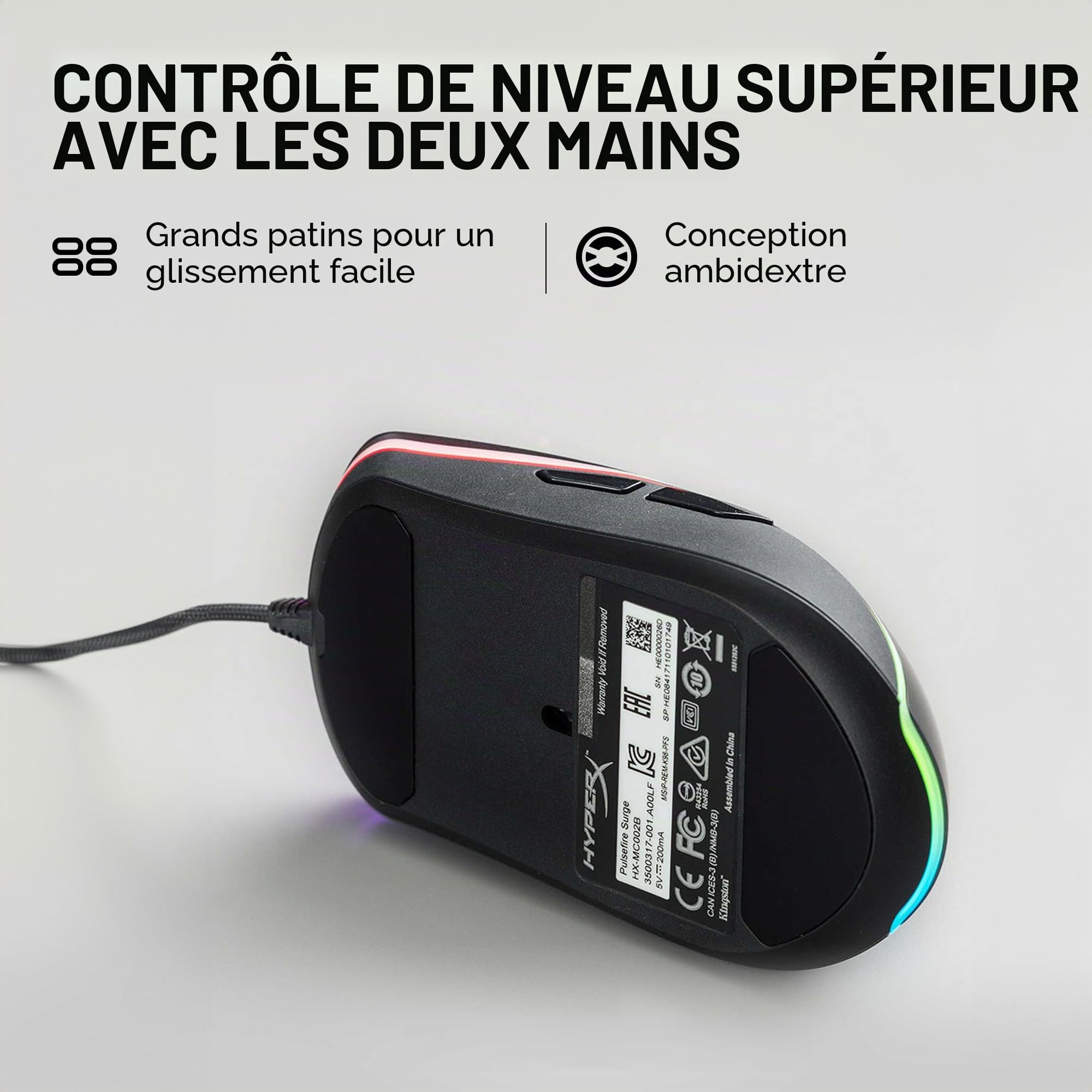 hyperx-pulsefire-surge-souris-de-jeu-rgb-16000-dpi image 6