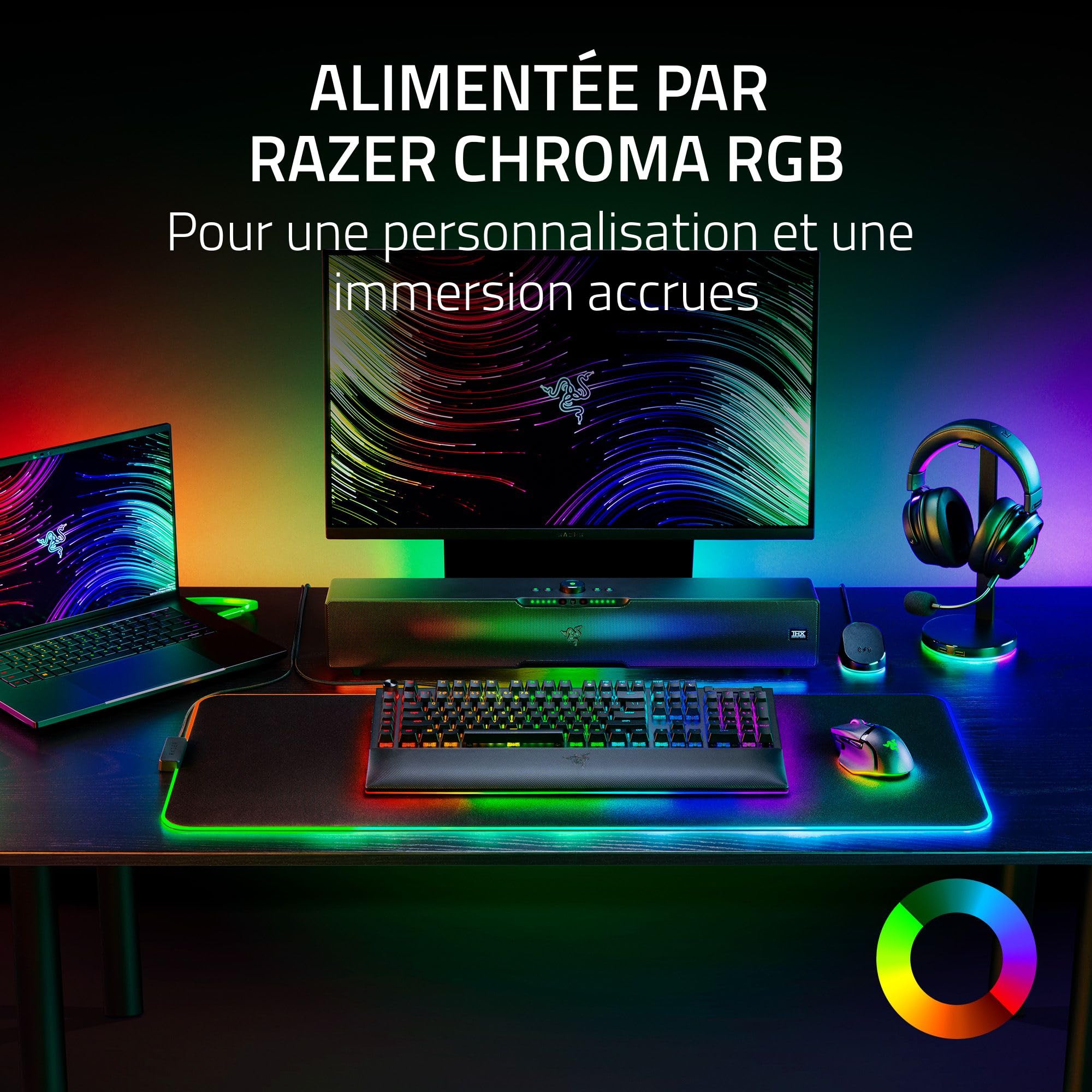 razer-base-station-v2-chroma-rose-quartz-support-casque-hub-usb image 7