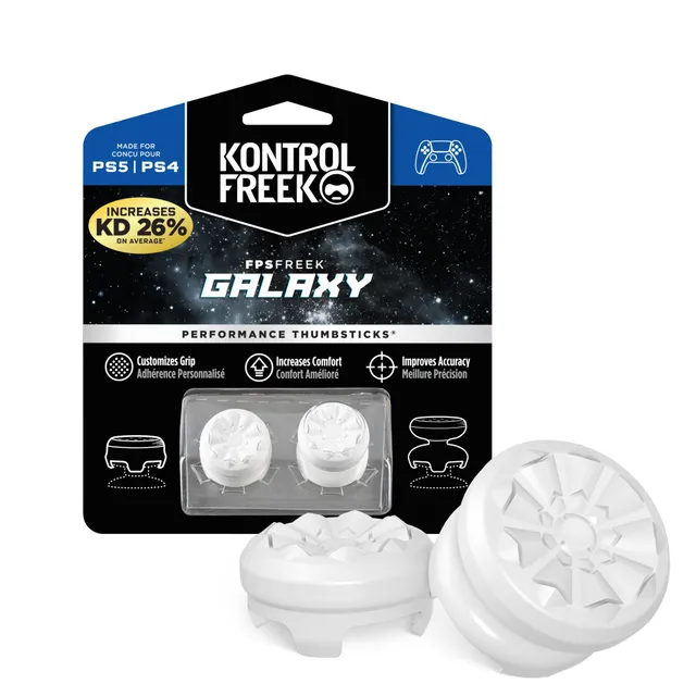 kontrolfreek-fps-freek-galaxy-white-grips-manette-ps5-ps4-blanc image 1