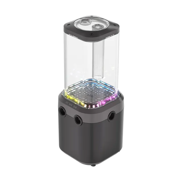 corsair-icue-link-xd6-rgb-elite-pompe-r-servoir-440ml-gris-furtif image 1