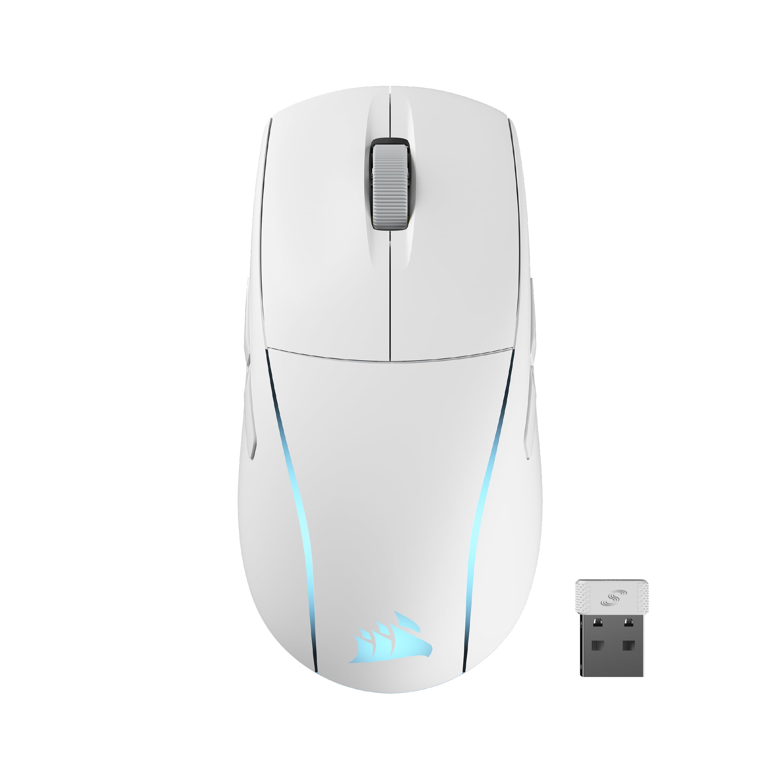 corsair-m75-wireless-rgb-souris-gaming-fps-blanc-26000-dpi-89g-ambidextre image 1