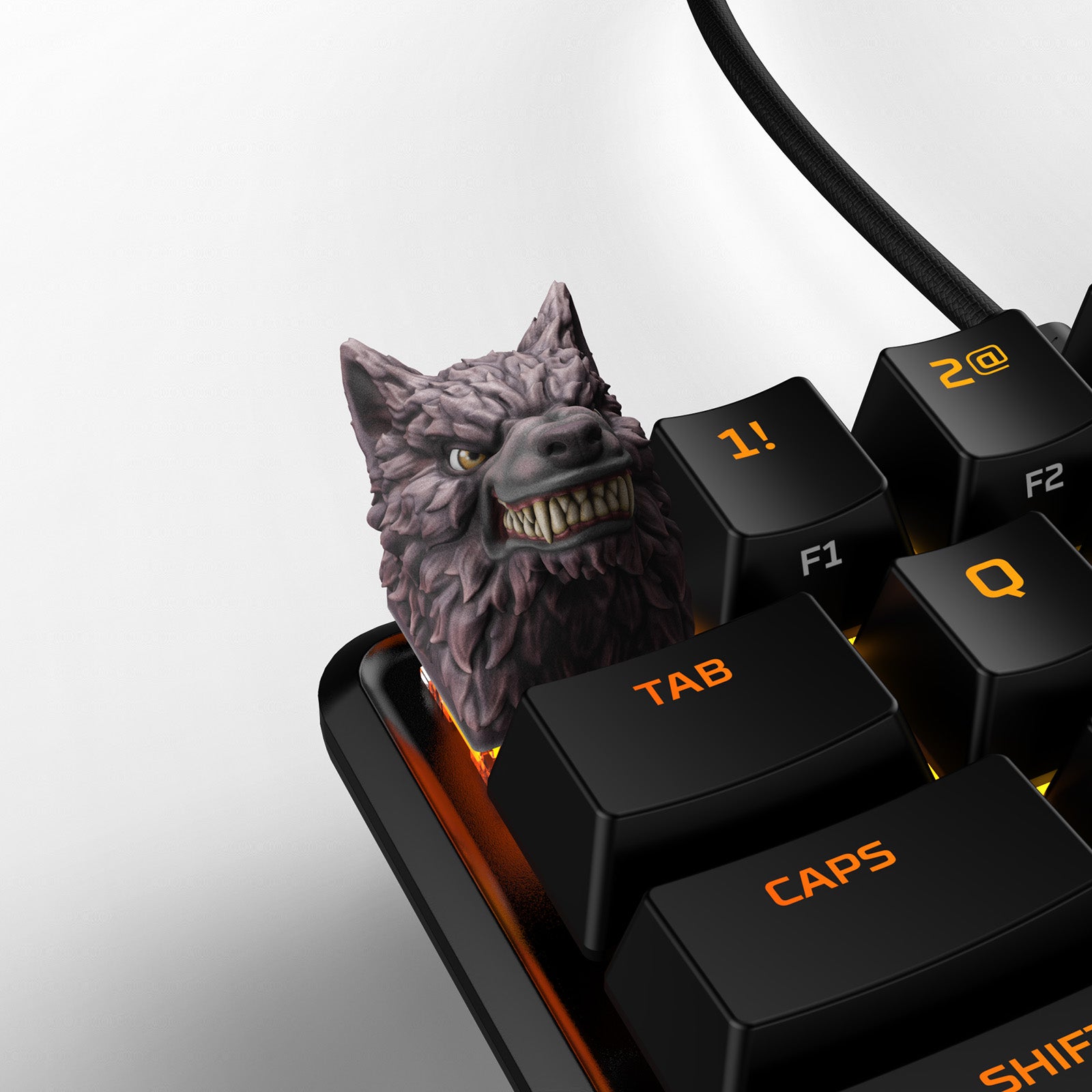 hyperx-hx3d-keycap-werewolf-touche-clavier-gaming-3d image 1