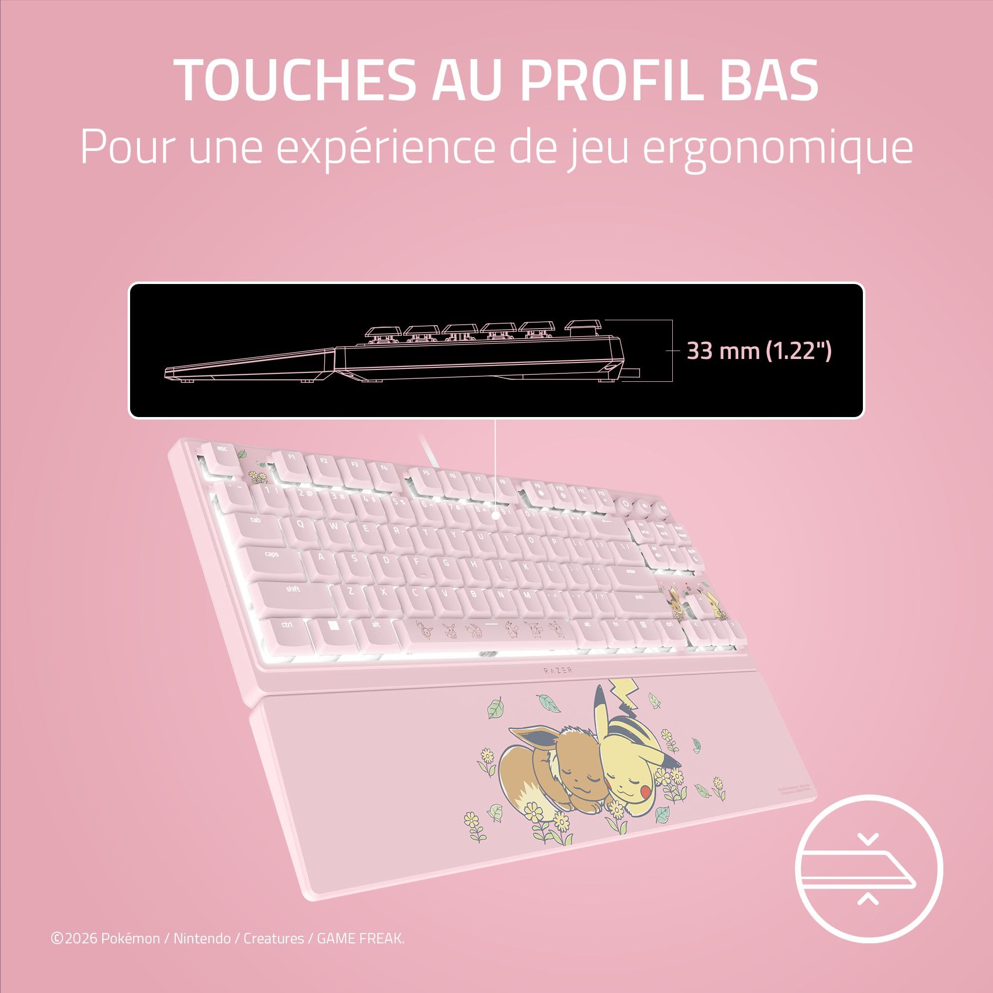 razer-ornata-v3-tenkeyless-pikachu-voli-dition-pok-mon-clavier-gaming-compact-m- image 2