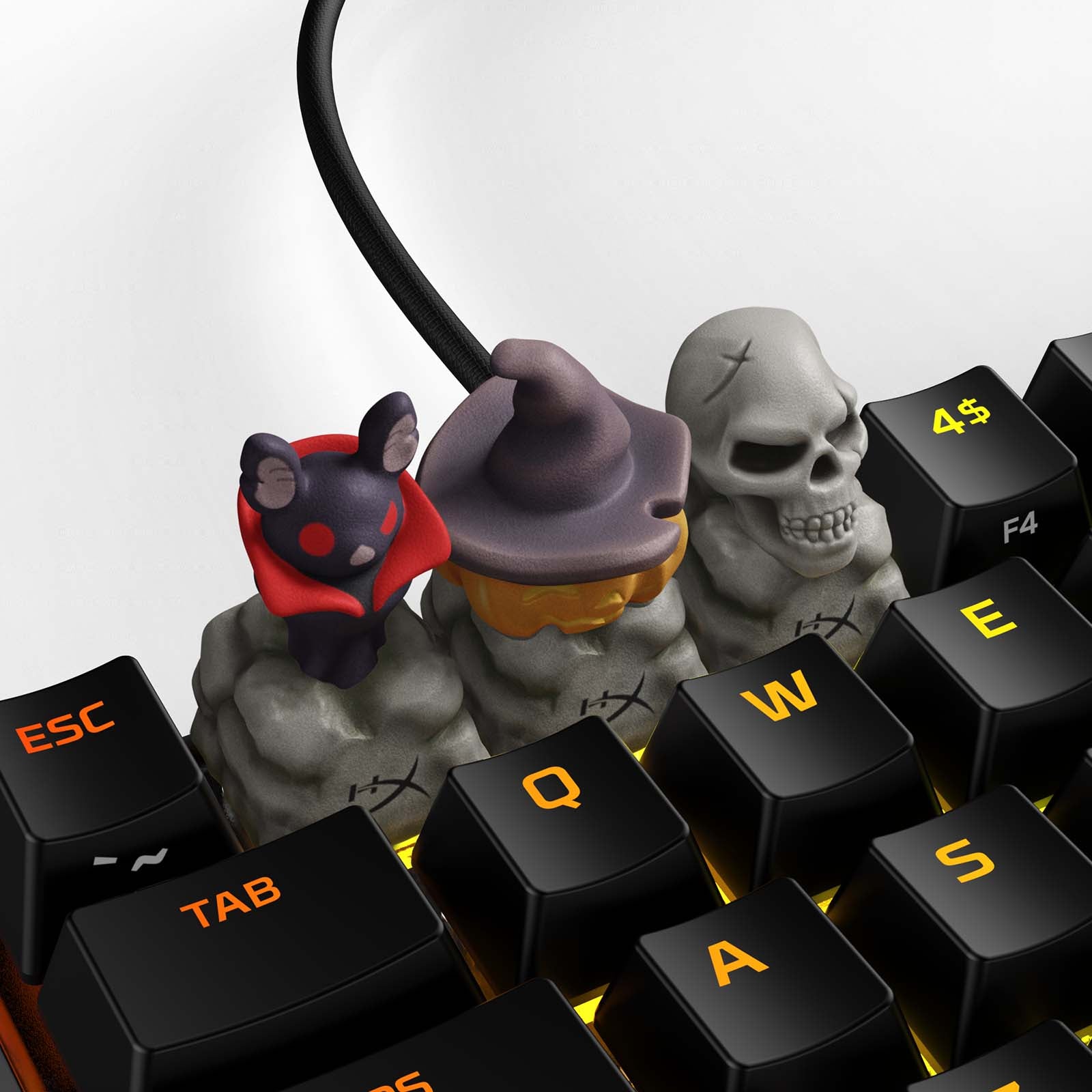 hyperx-hx3d-keycaps-spooky-set-lot-3-touches image 1