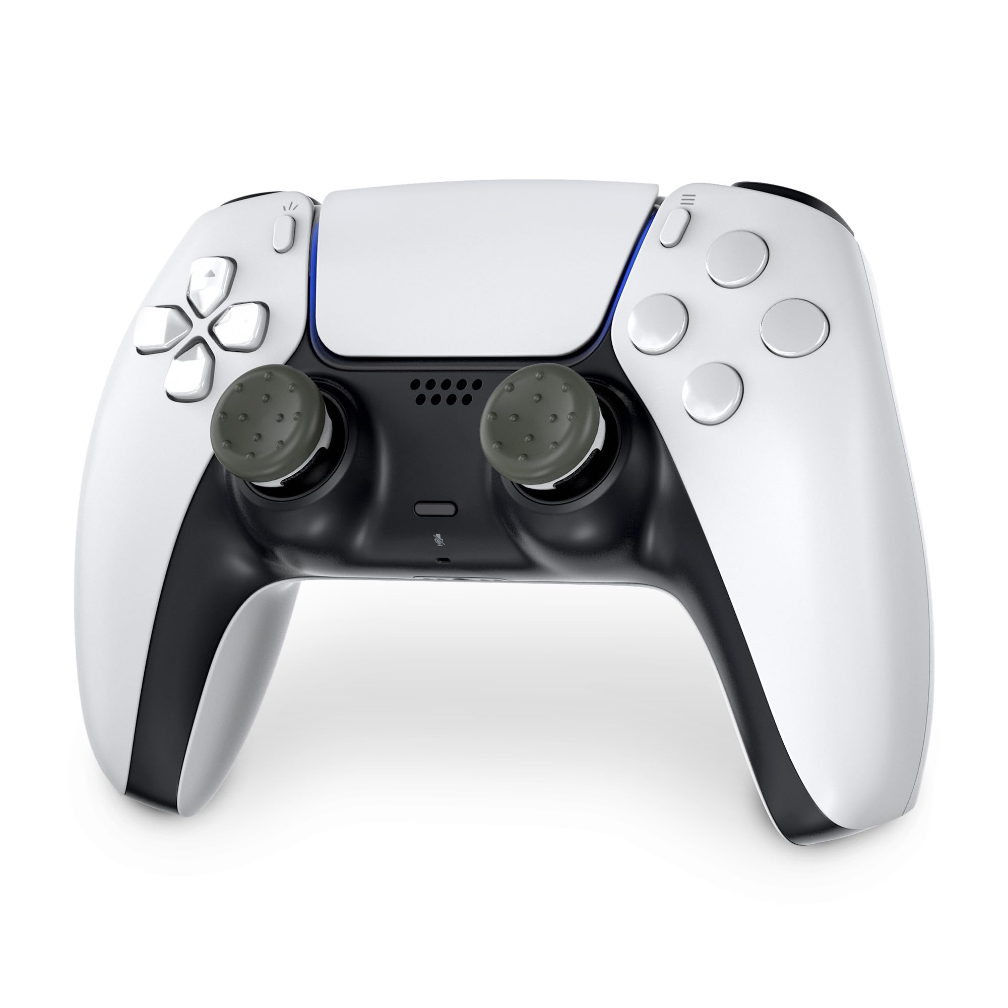 kontrolfreek-cqc-classic-grips-capuchons-joystick-low-rise-ps5-ps4-gris-blanc image 4