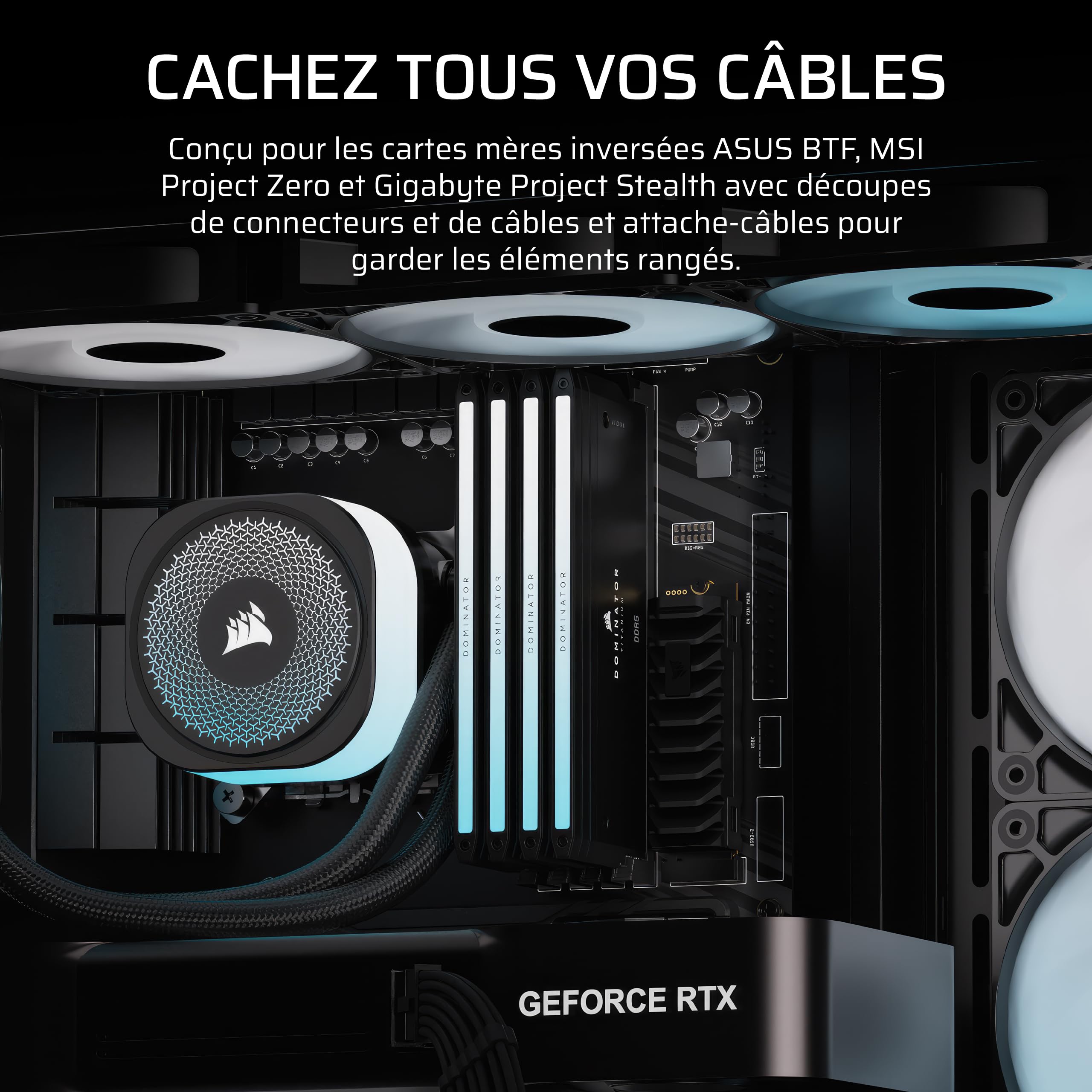 corsair-frame-4500x-rs-r-argb-bo-tier-pc-moyen-tour-verre-panoramique-noir image 8