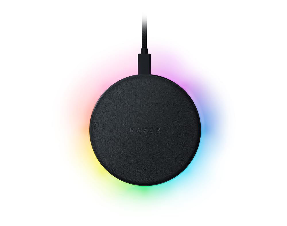 razer-charging-pad-chroma-chargeur-sans-fil-qi-10w-rgb-noir image 1