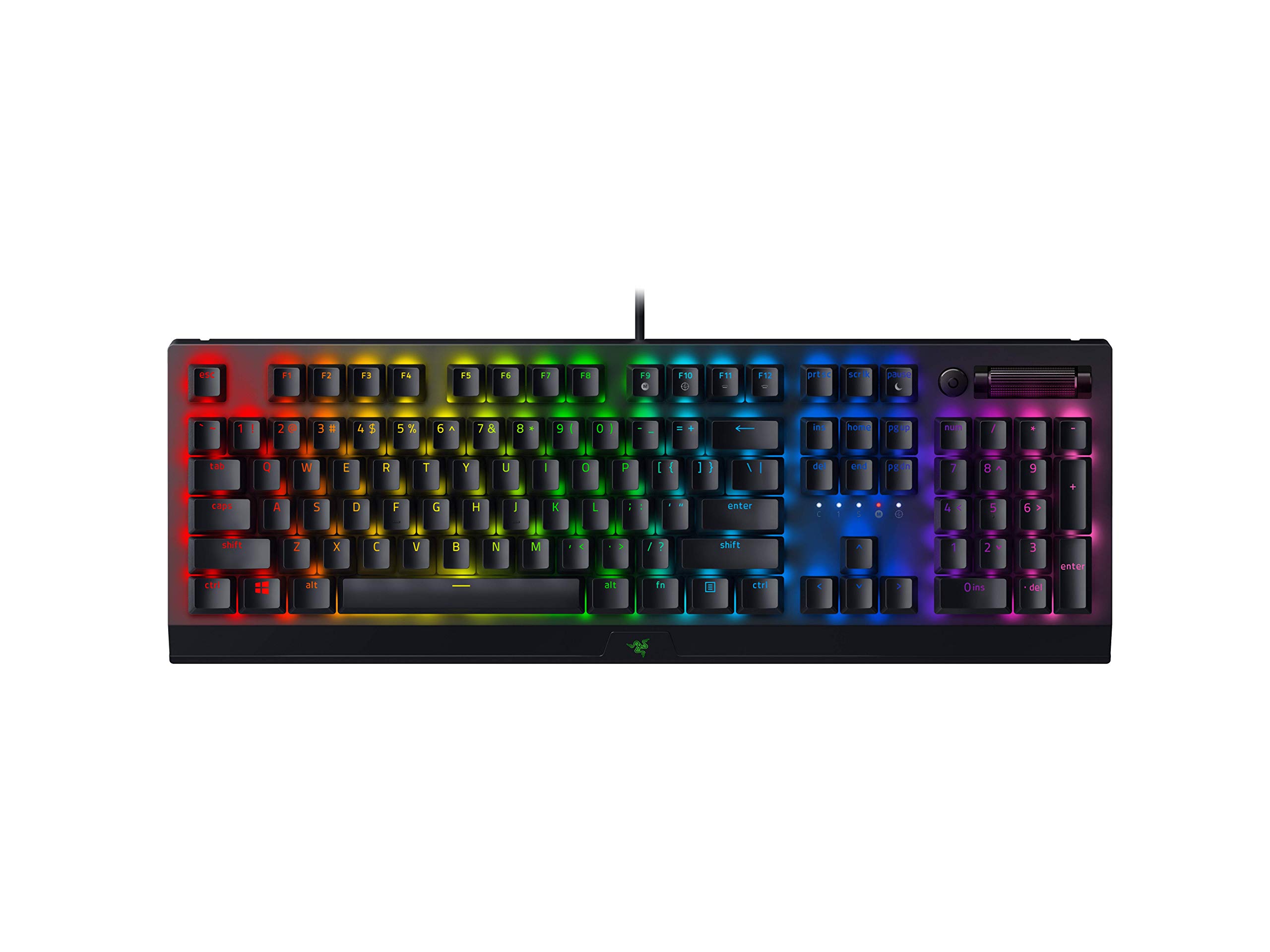 razer-blackwidow-v4-green-switch-clavier-gaming-m-canique-qwertz-noir image 7