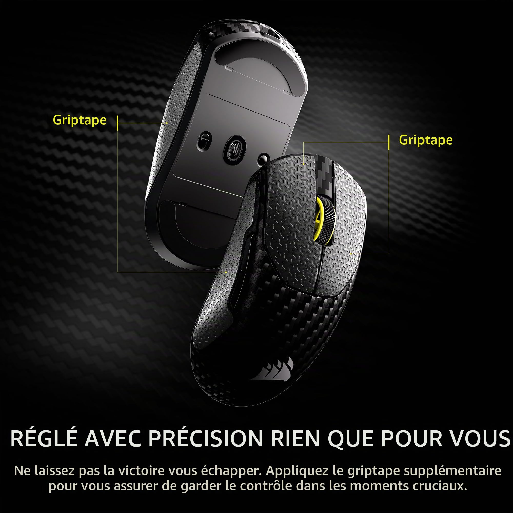 corsair-sabre-v2-pro-souris-gaming-sans-fil-55-g-fibre-de-carbone-33-000-dpi-8-0 image 8