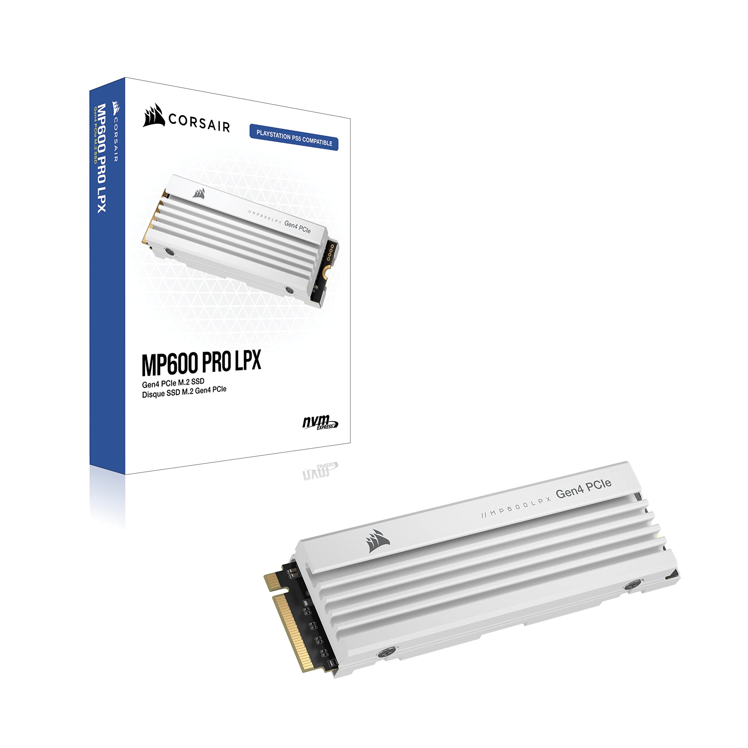 corsair-mp600-pro-lpx-1-to-ssd-m-2-nvme-gen4-optimis-ps5-blanc image 7