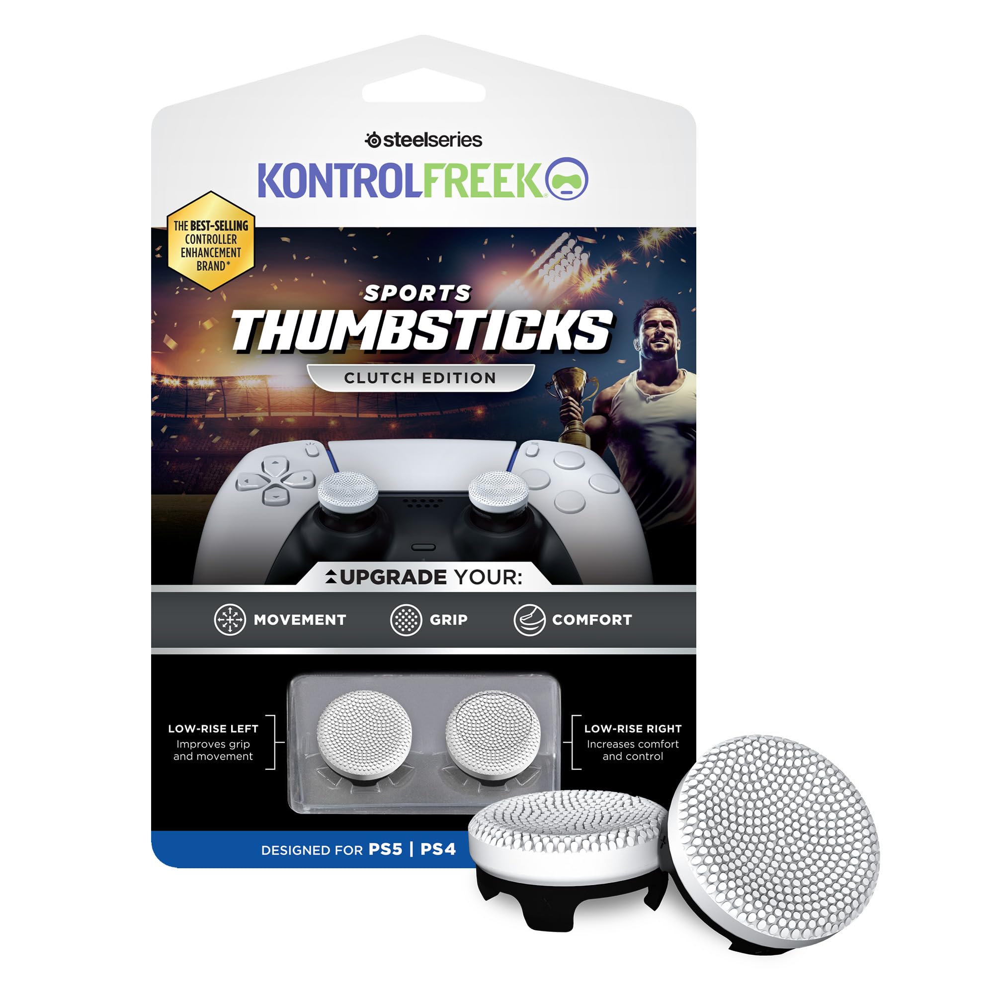 kontrolfreek-clutch-grips-ps5-ps4-mid-rise-bomb-s-x2 image 1