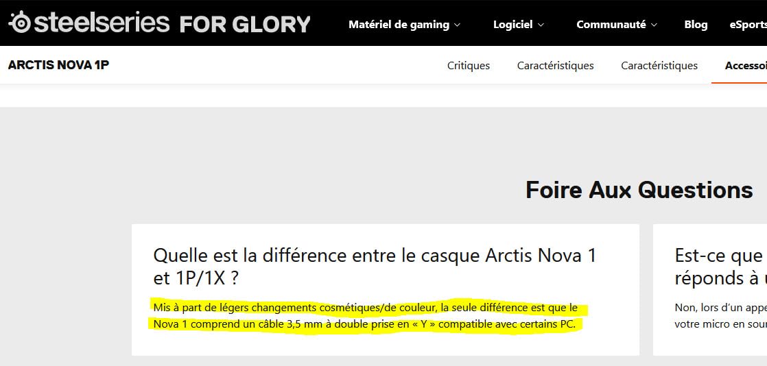 Très bon premier casque