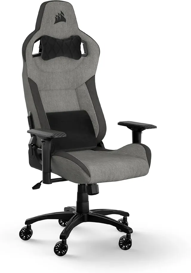 corsair-t3-rush-fabric-2023-fauteuil-gaming-gris-et-anthracite image 1