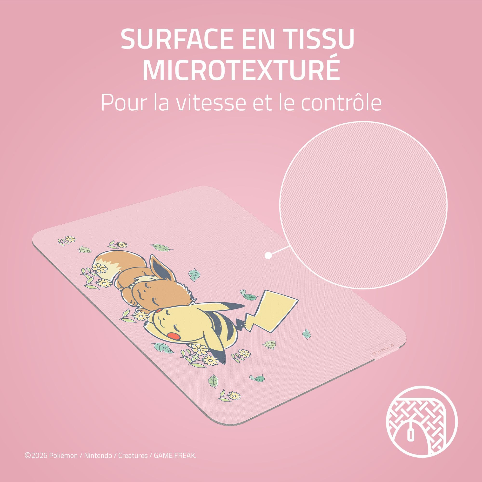 razer-gigantus-v2-medium-pok-mon-pikachu-voli-tapis-de-souris-gaming-360x275x3mm image 2