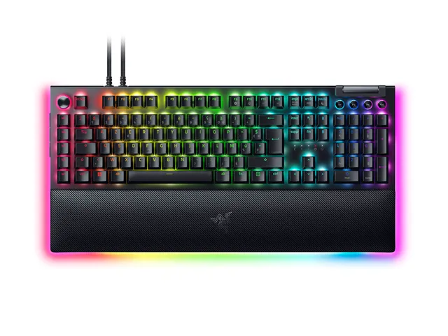 razer-blackwidow-v4-pro-switches-jaunes-clavier-m-canique-azerty-fr-noir image 1