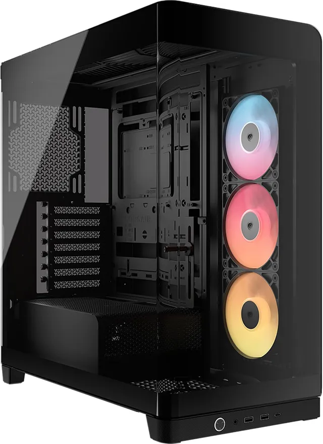 corsair-frame-4500x-rs-r-argb-bo-tier-pc-moyen-tour-verre-panoramique-noir image 1