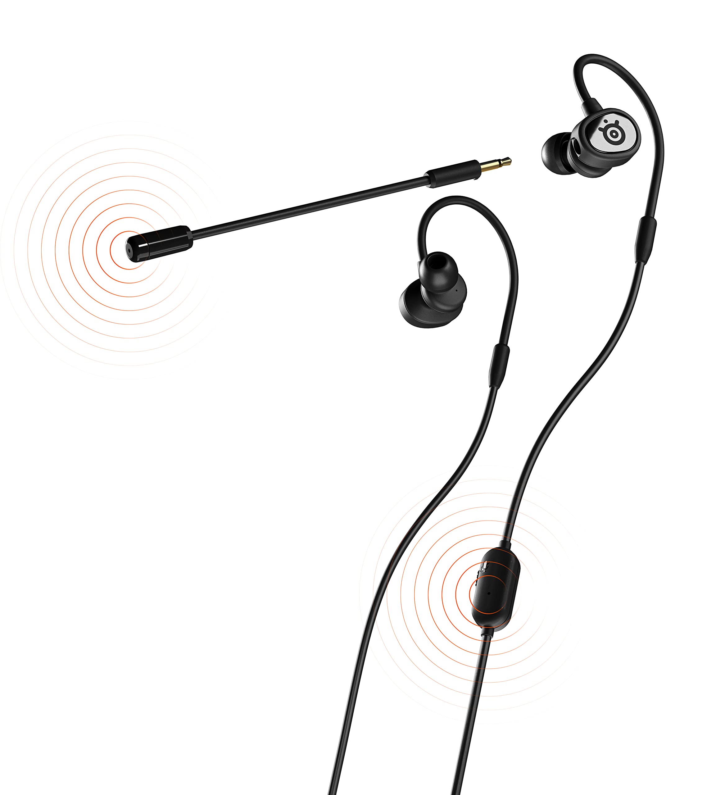 steelseries-tusq-intra-auriculaire-gaming-mobile-noir image 1