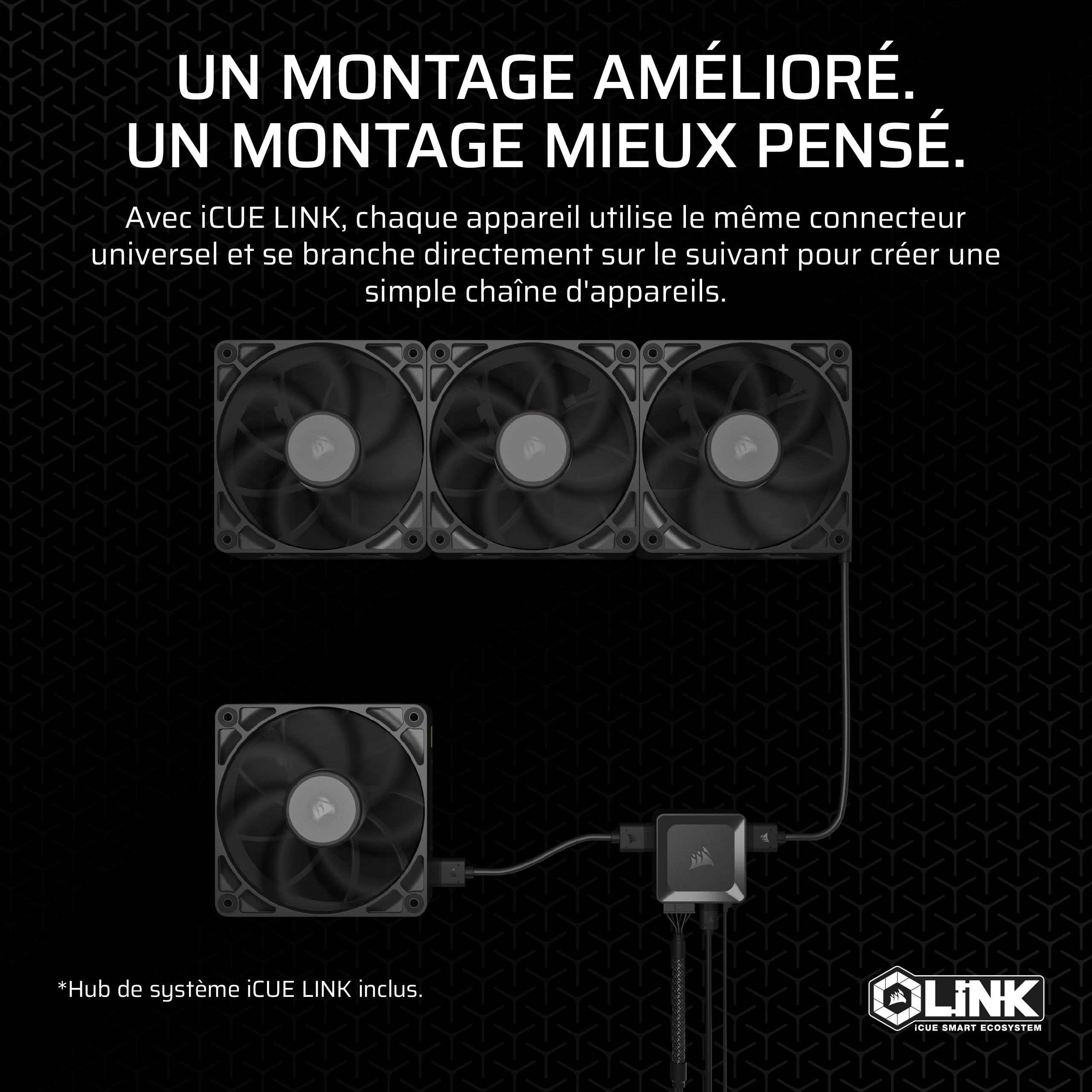 corsair-icue-link-rx120-max-ventilateur-120mm-pwm-triple-pack-noir image 5