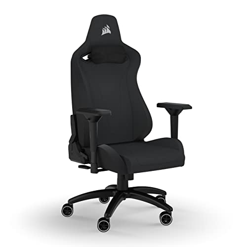 corsair-tc200-fabric-fauteuil-gaming-tissu-noir-noir-accoudoirs-4d-soutien-lomba image 8