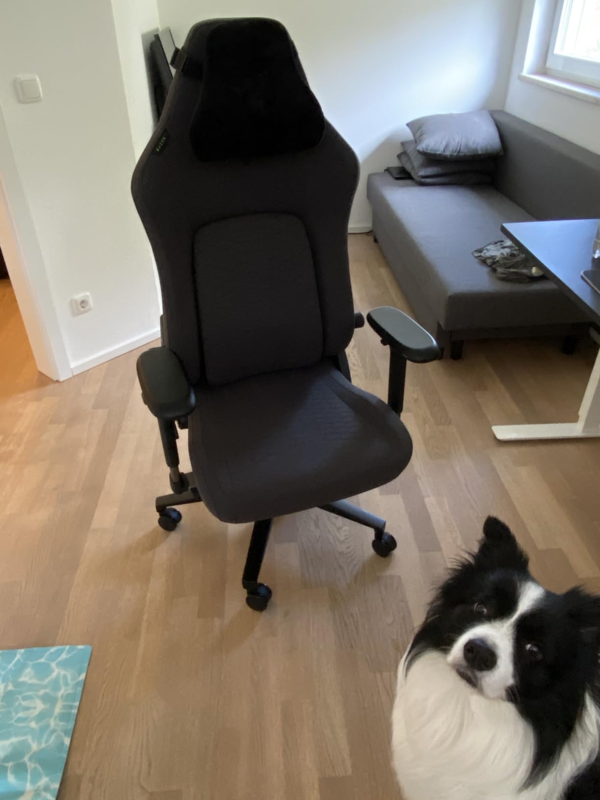 Très bonne chaise, ferme au début