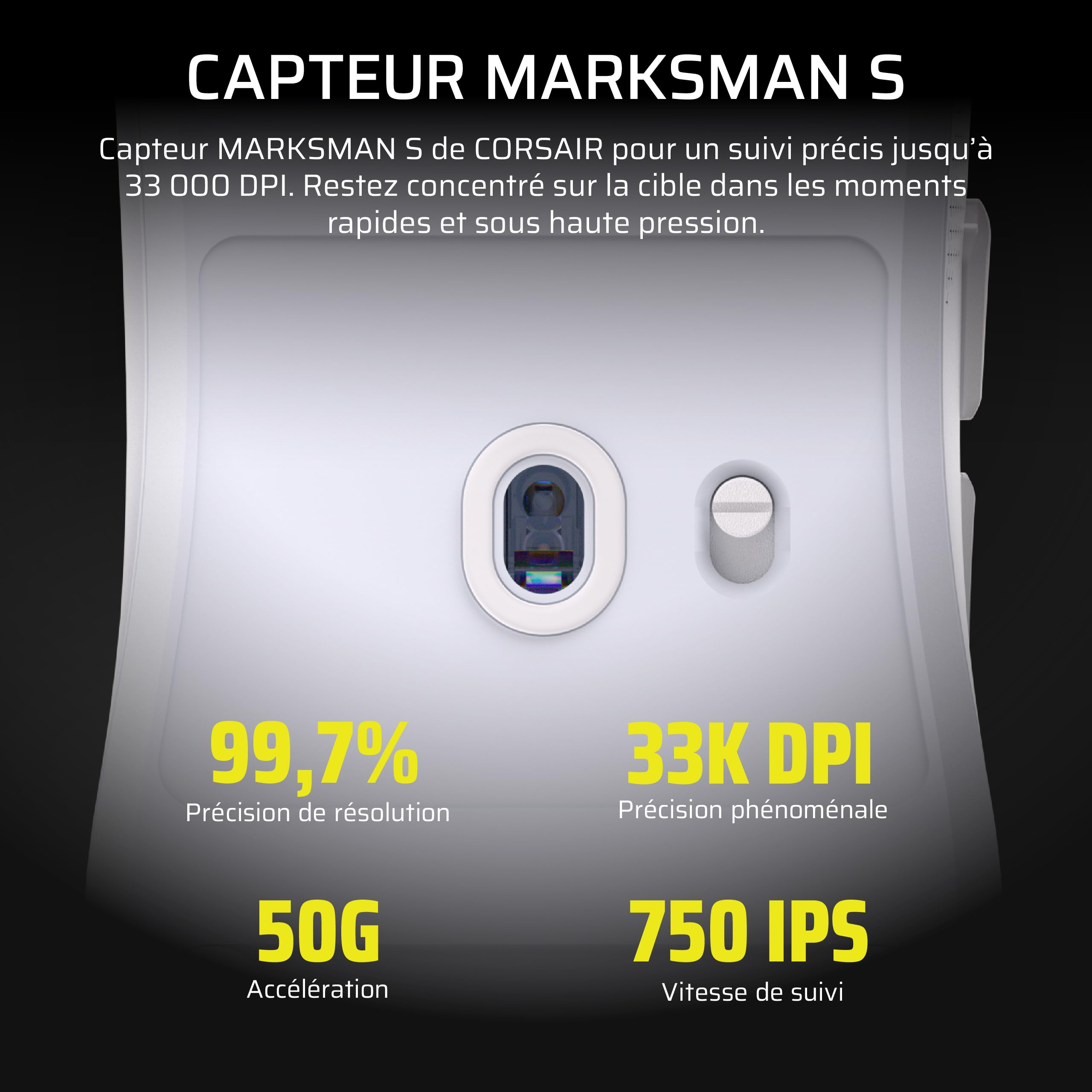 corsair-sabre-v2-pro-ultralight-wireless-souris-gaming-33-000-dpi-noir image 6
