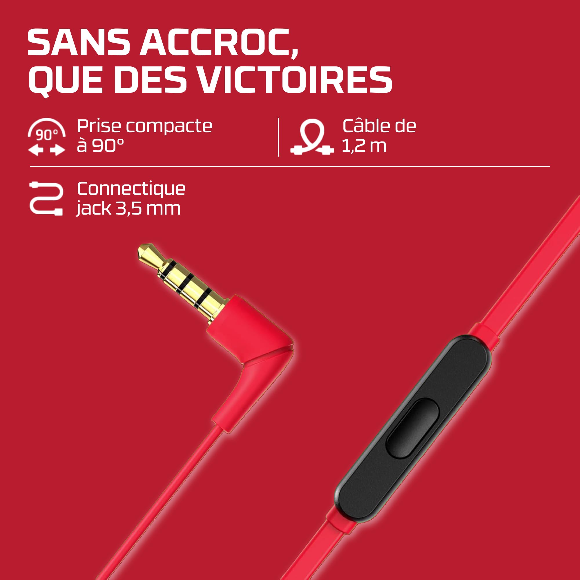 hyperx-cloud-earbuds-ii-couteurs-gaming-rouge-jack-3-5-mm image 3