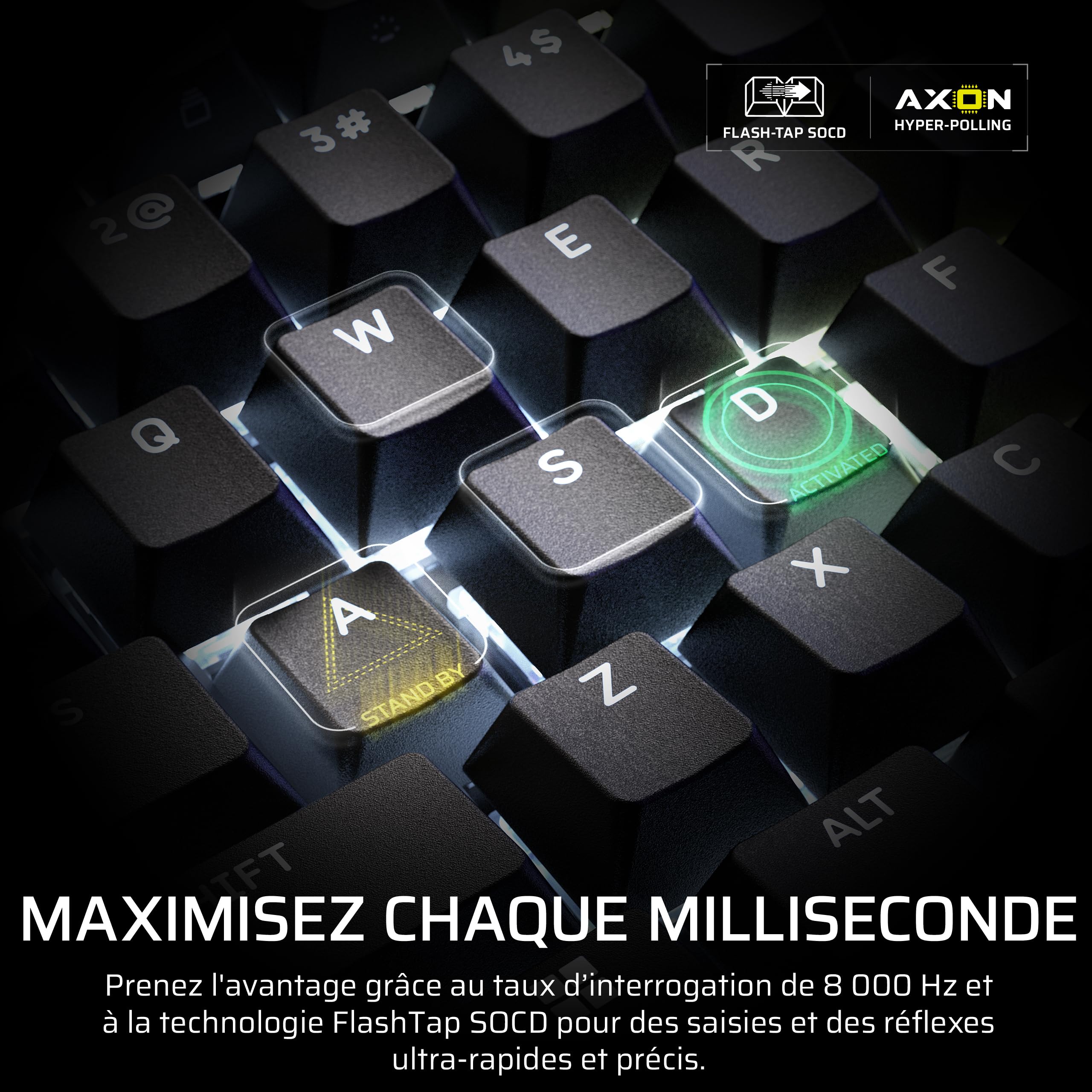 corsair-galleon-100-sd-clavier-m-canique-filaire-azerty-fr-noir-stream-deck-8000 image 7