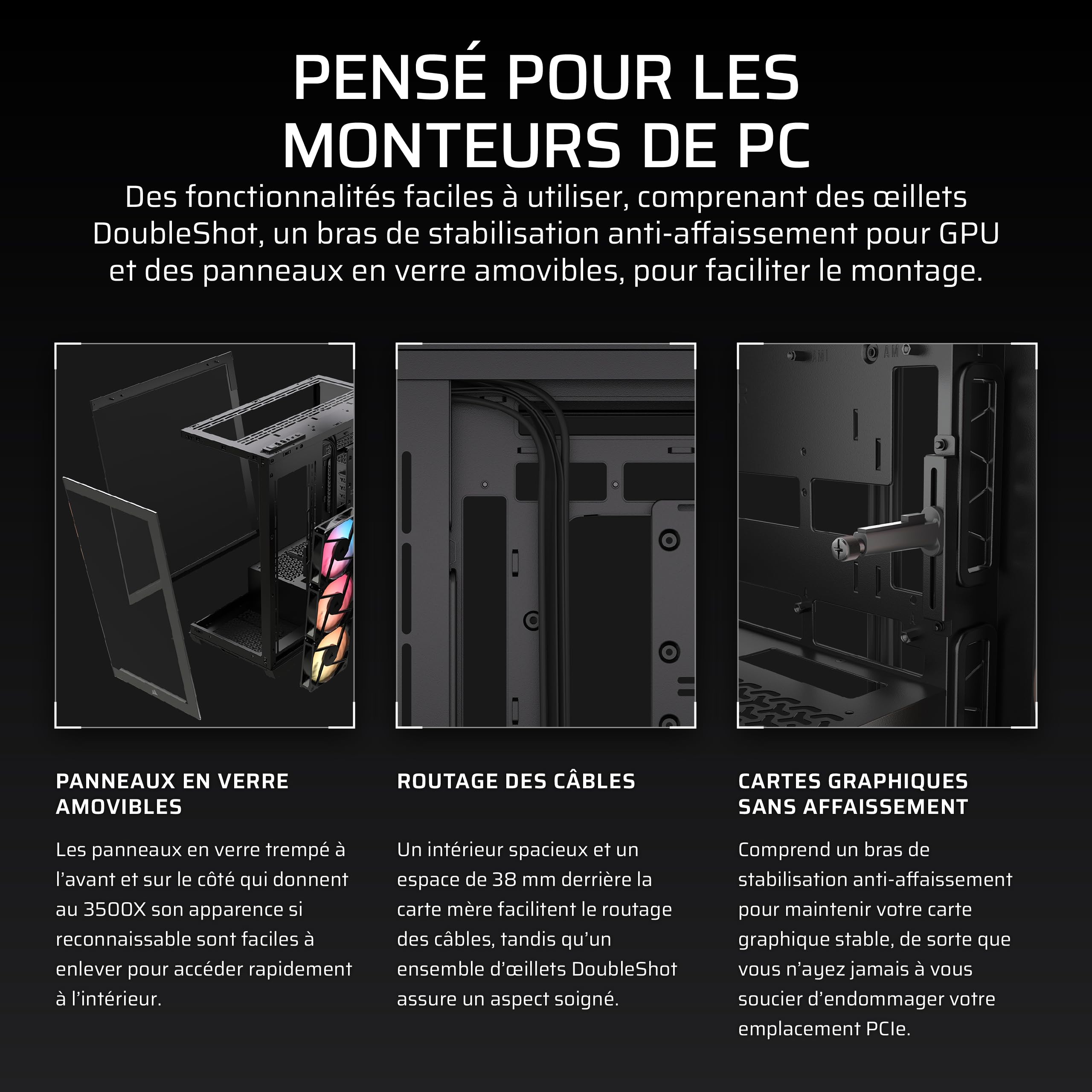 corsair-3500x-rs-r-argb-bo-tier-pc-moyen-tour-panoramique-noir image 8